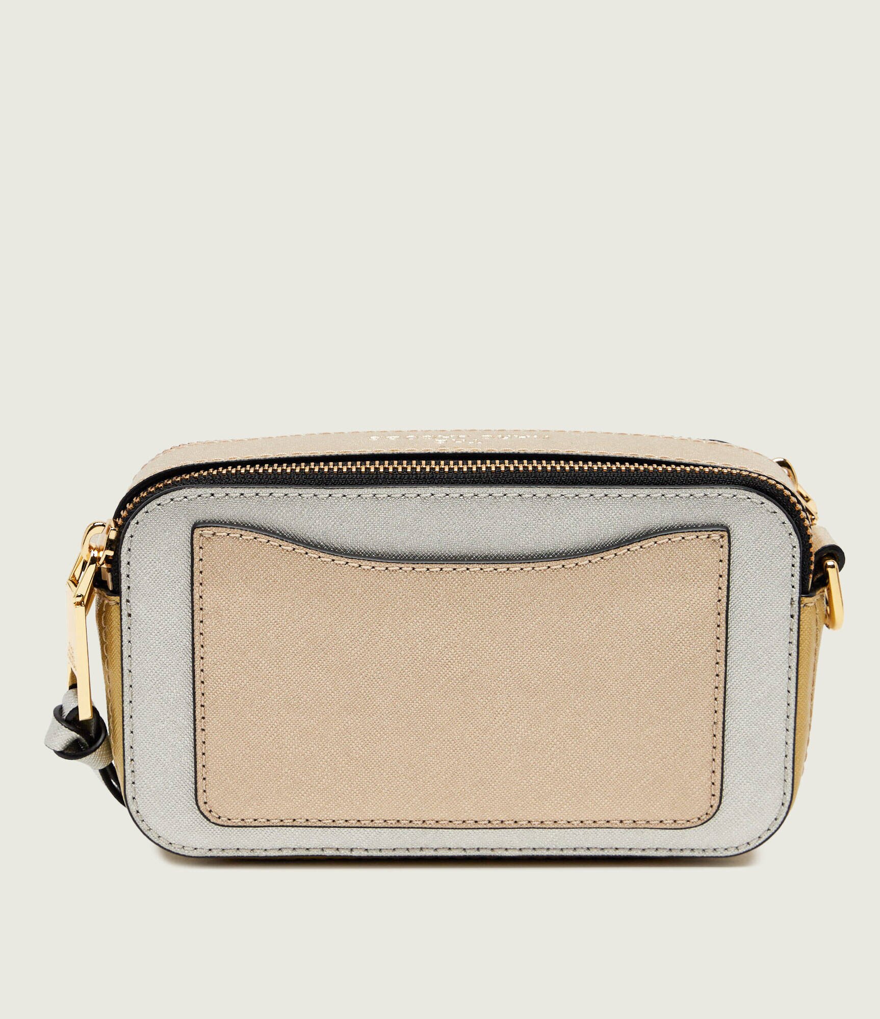 MARC JACOBS De piele geantă poștaș Metallic Cb Chain Snapshot