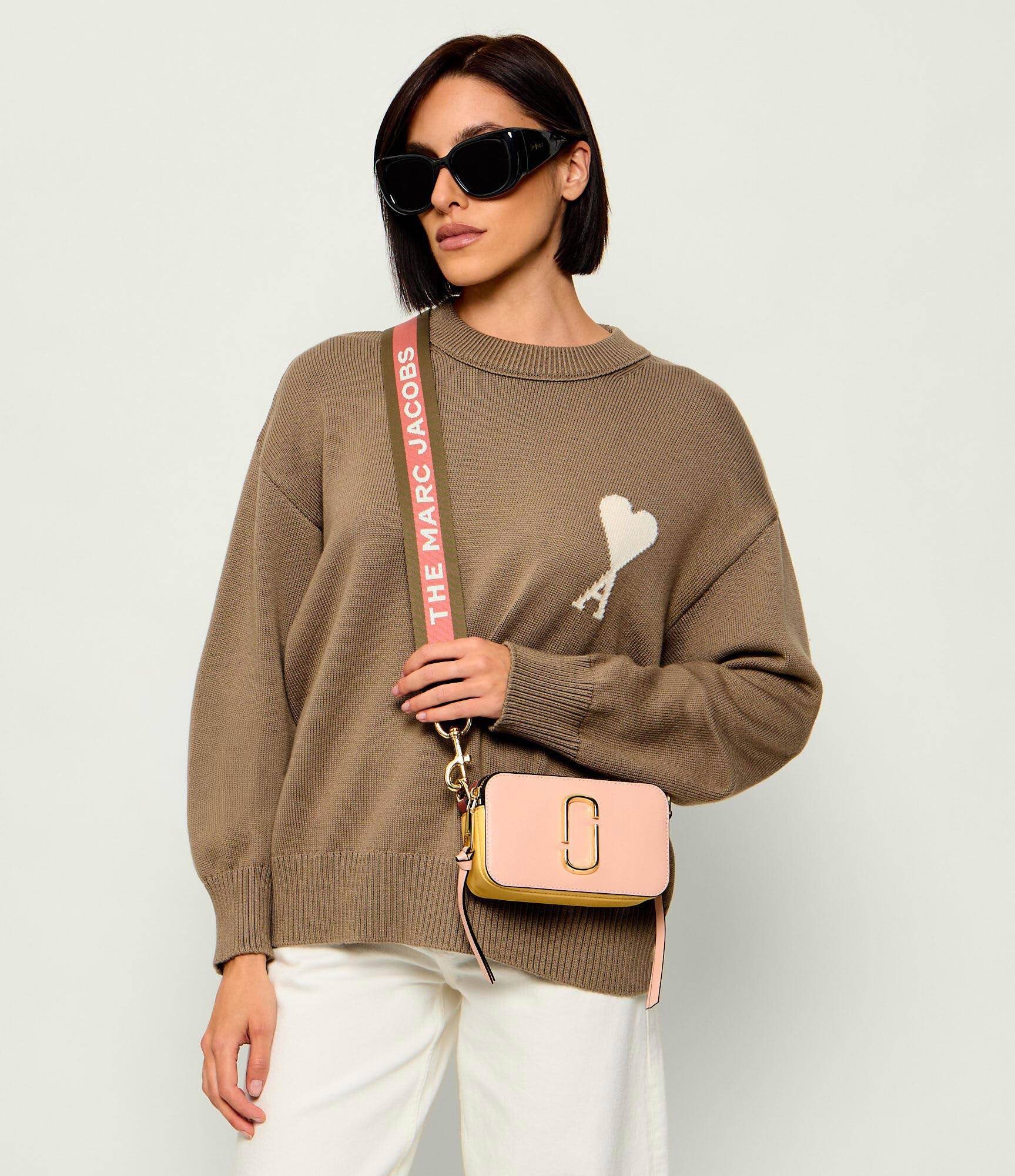 MARC JACOBS De piele geantă poștaș The Colorblock Chain Snapshot