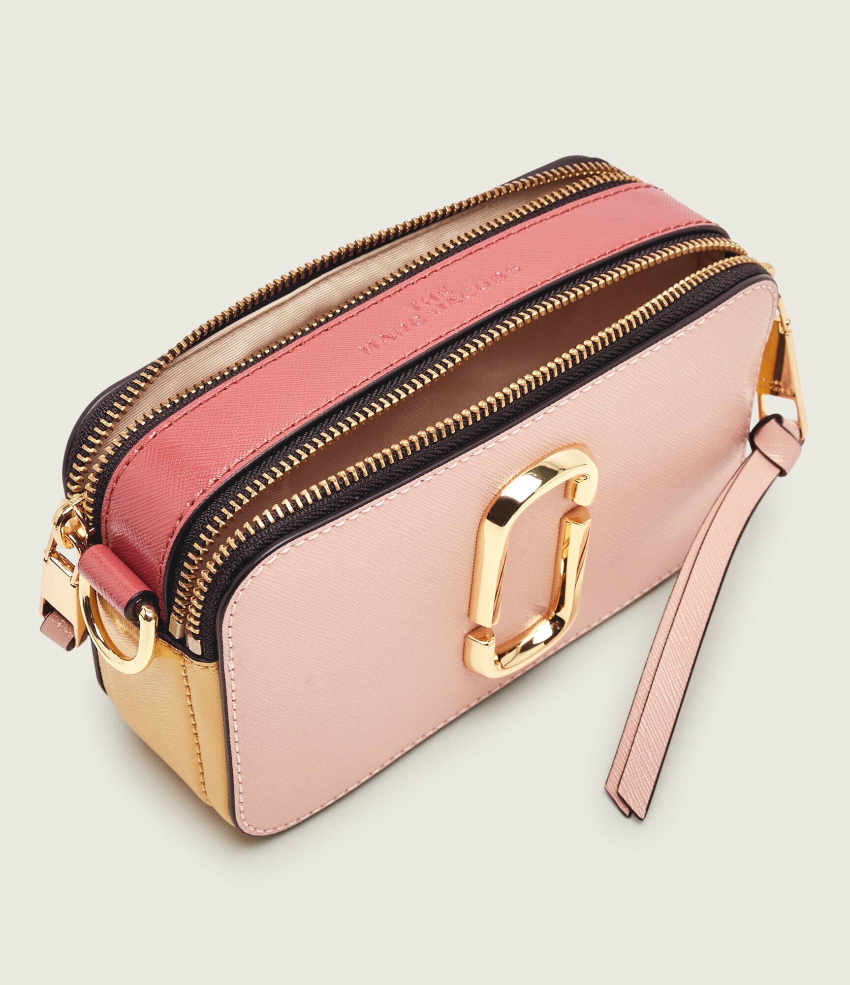 MARC JACOBS De piele geantă poștaș The Colorblock Chain Snapshot