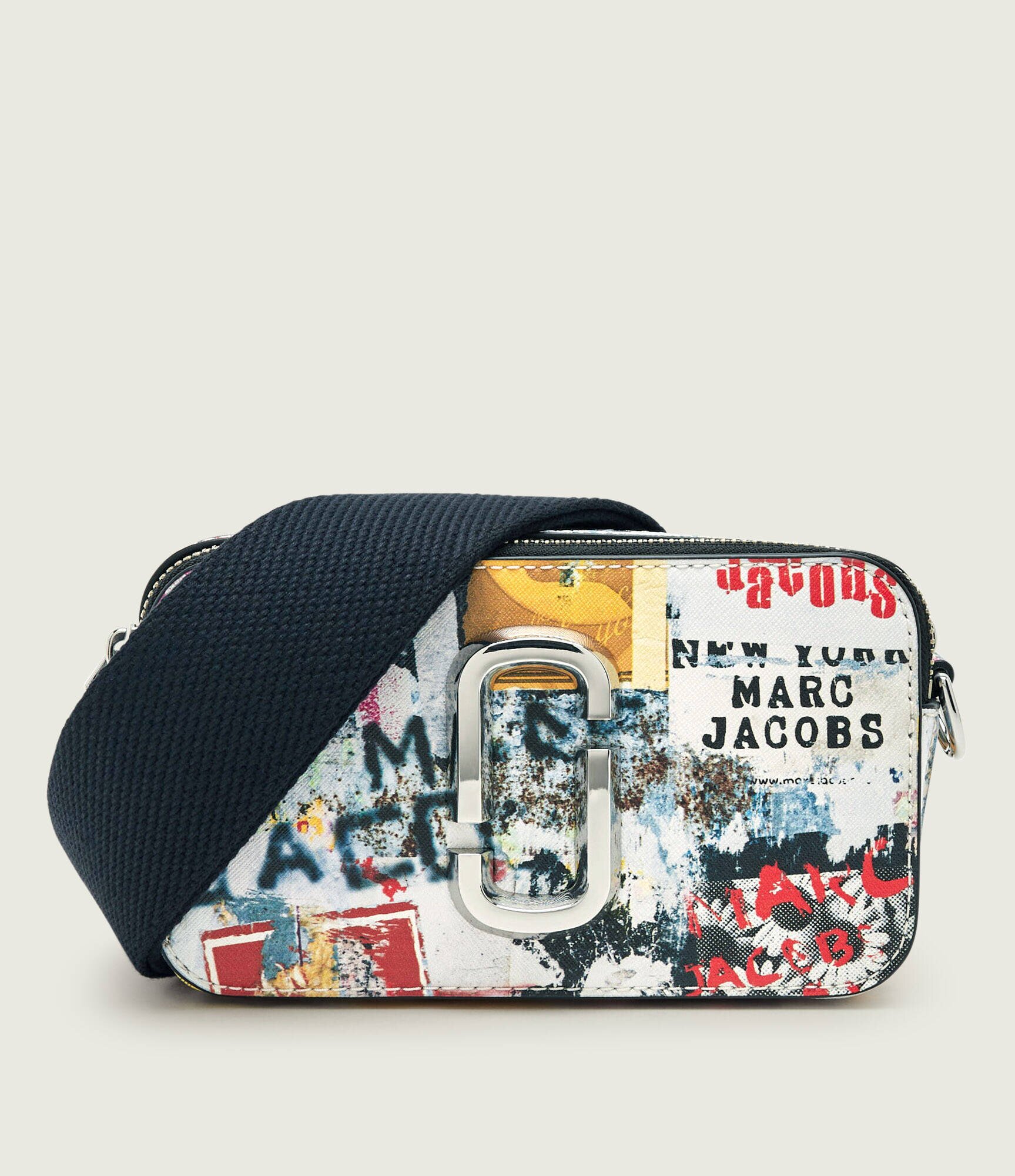 MARC JACOBS De piele geantă poștaș The Pop Americana Snapshot