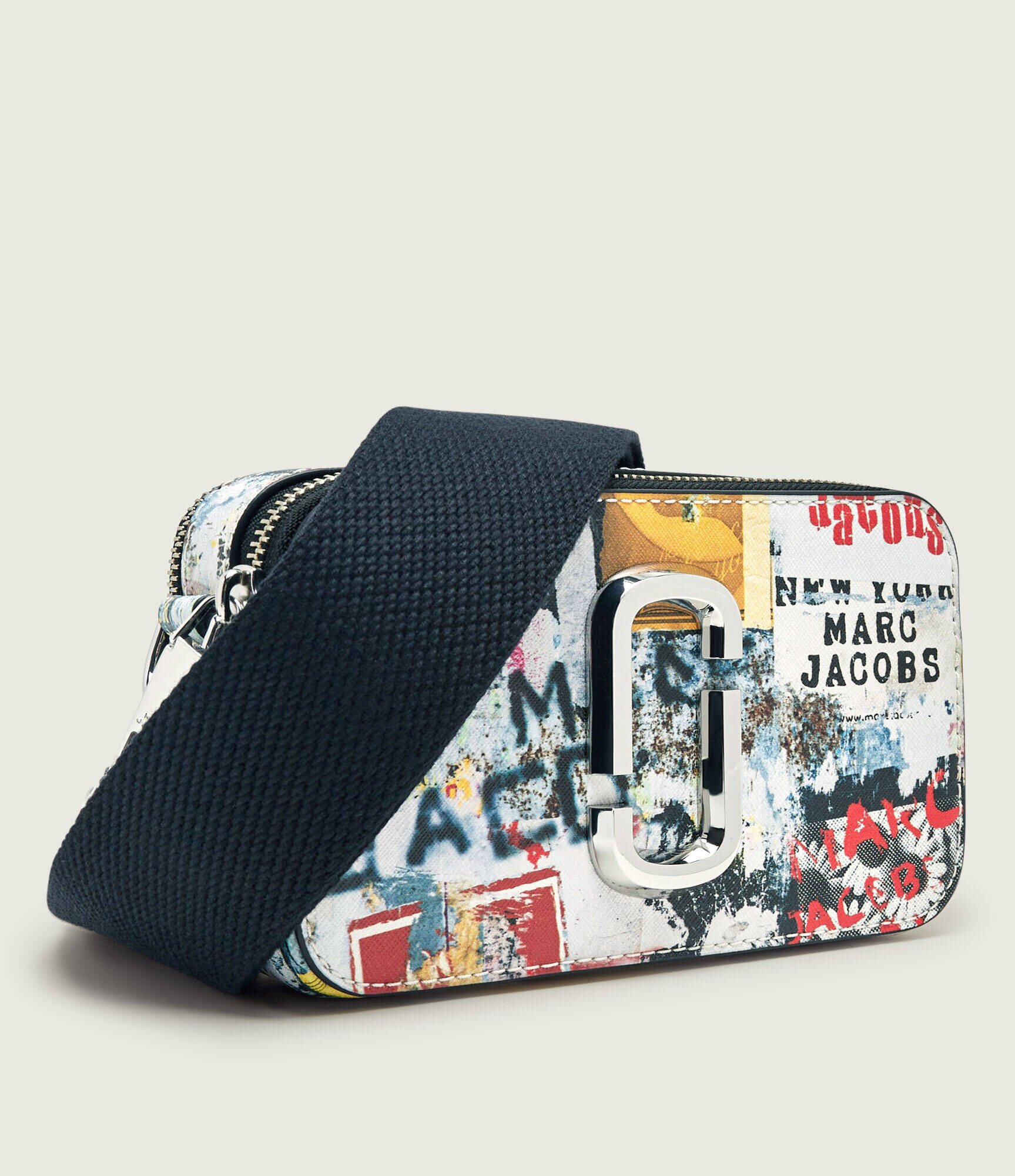 MARC JACOBS De piele geantă poștaș The Pop Americana Snapshot