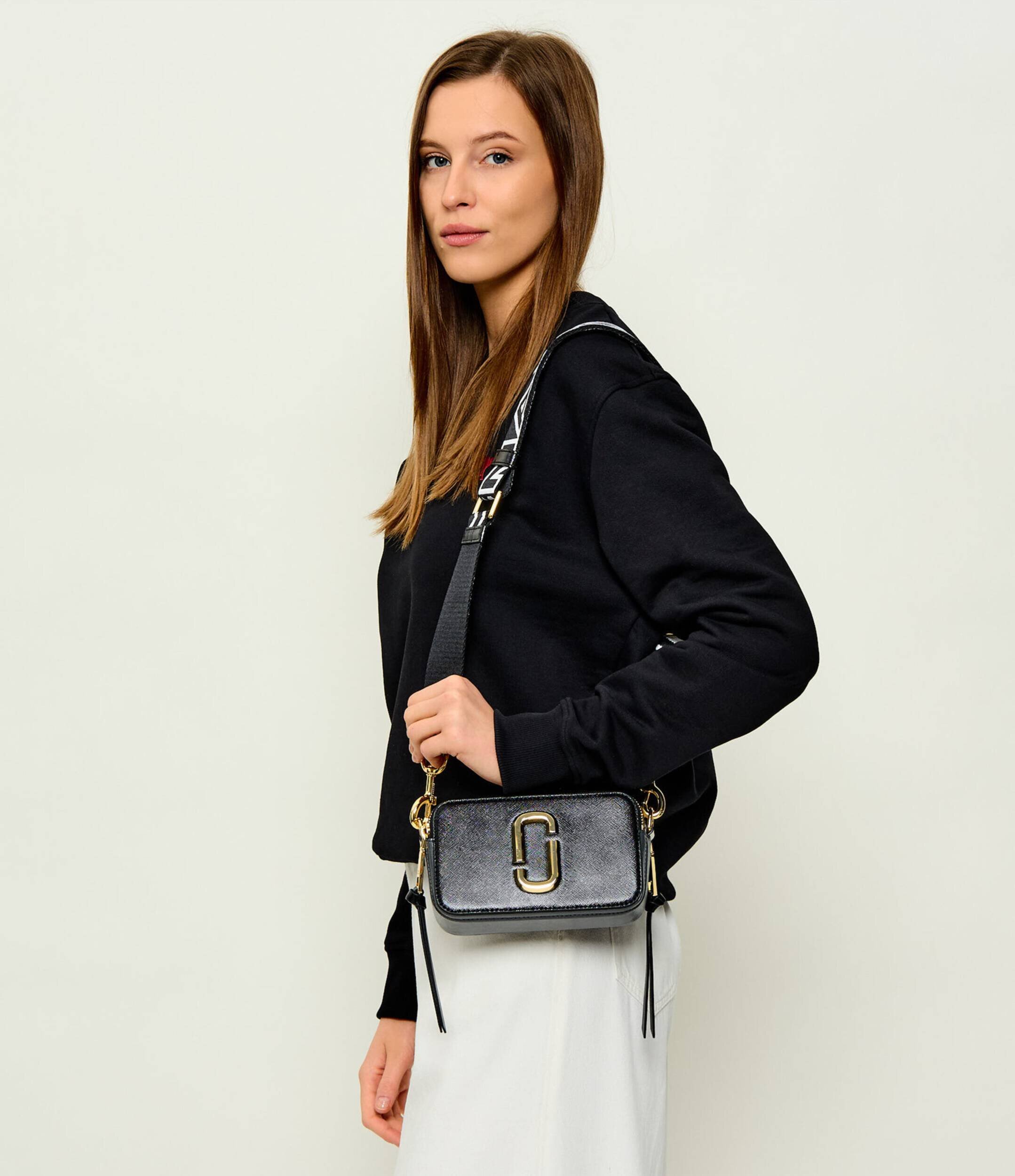 MARC JACOBS De piele geantă poștaș THE SNAPSHOT