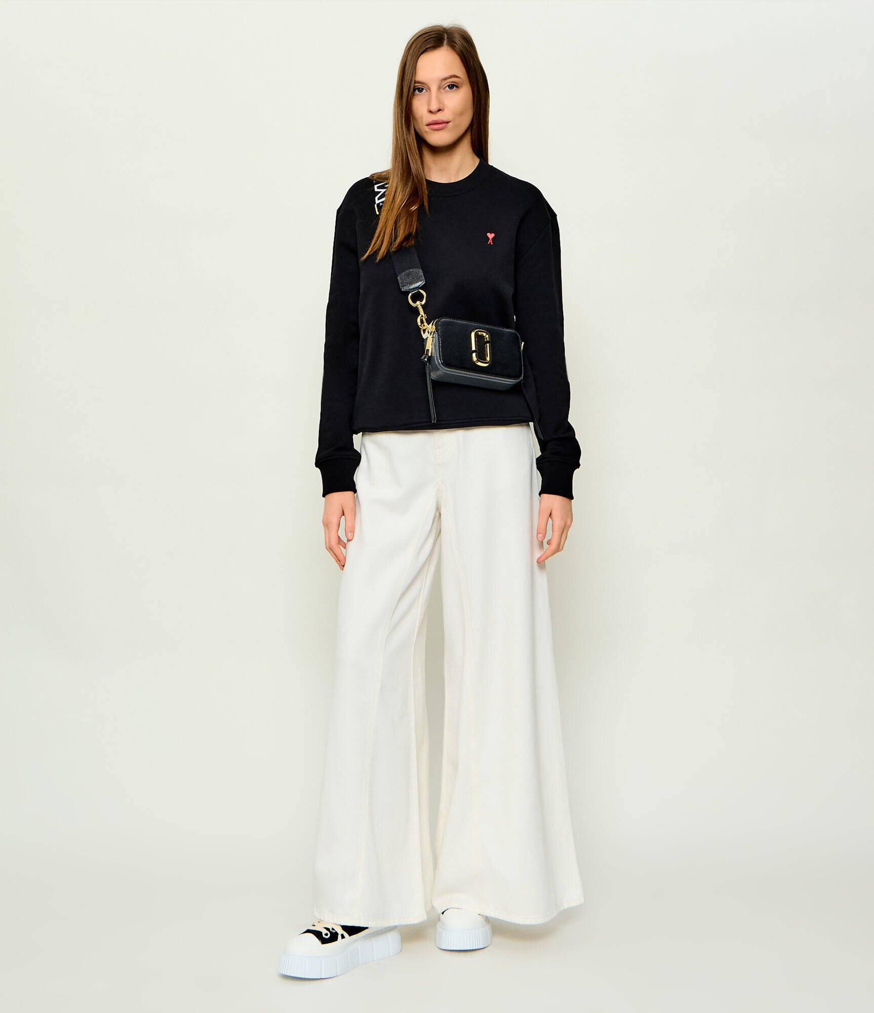 MARC JACOBS De piele geantă poștaș THE SNAPSHOT