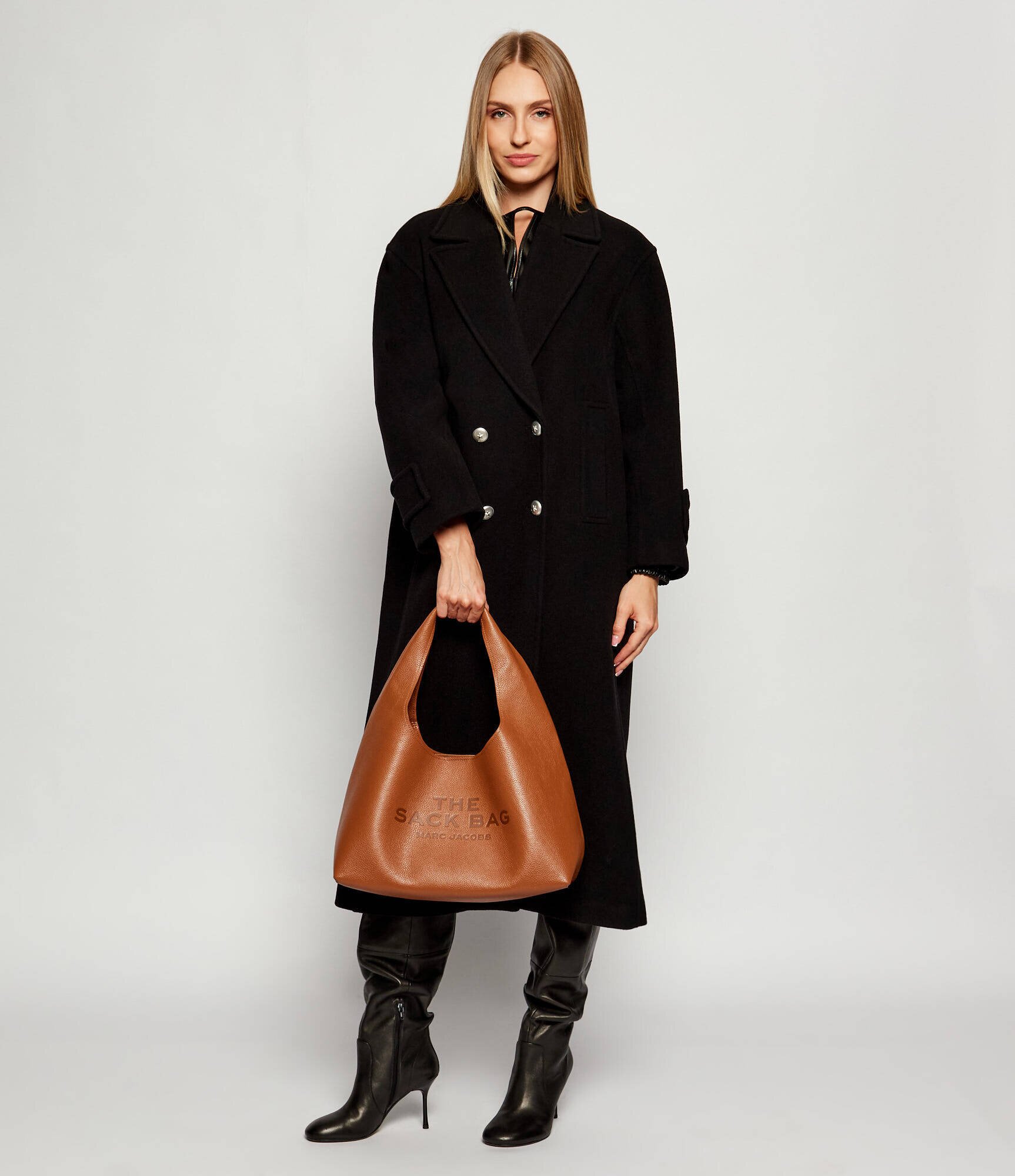 MARC JACOBS De piele geantă shopper + borsetă The Sack Bag