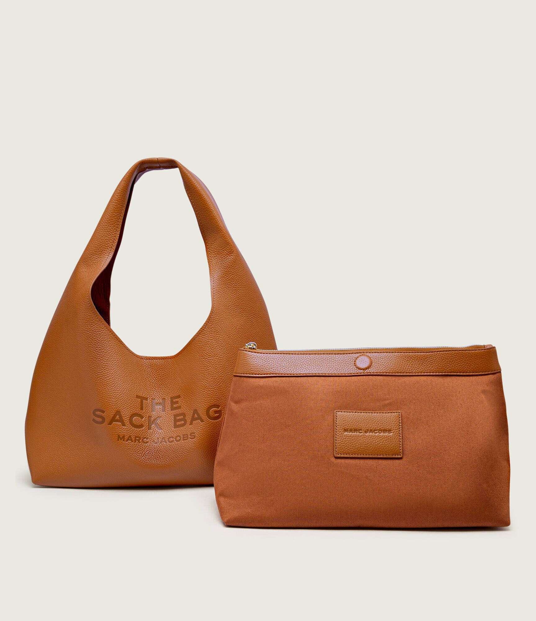 MARC JACOBS De piele geantă shopper + borsetă The Sack Bag