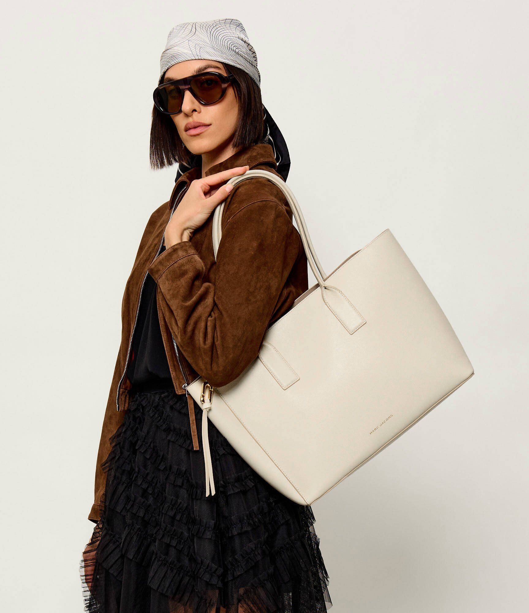 MARC JACOBS De piele geantă shopper Pop J Marc Work Tote