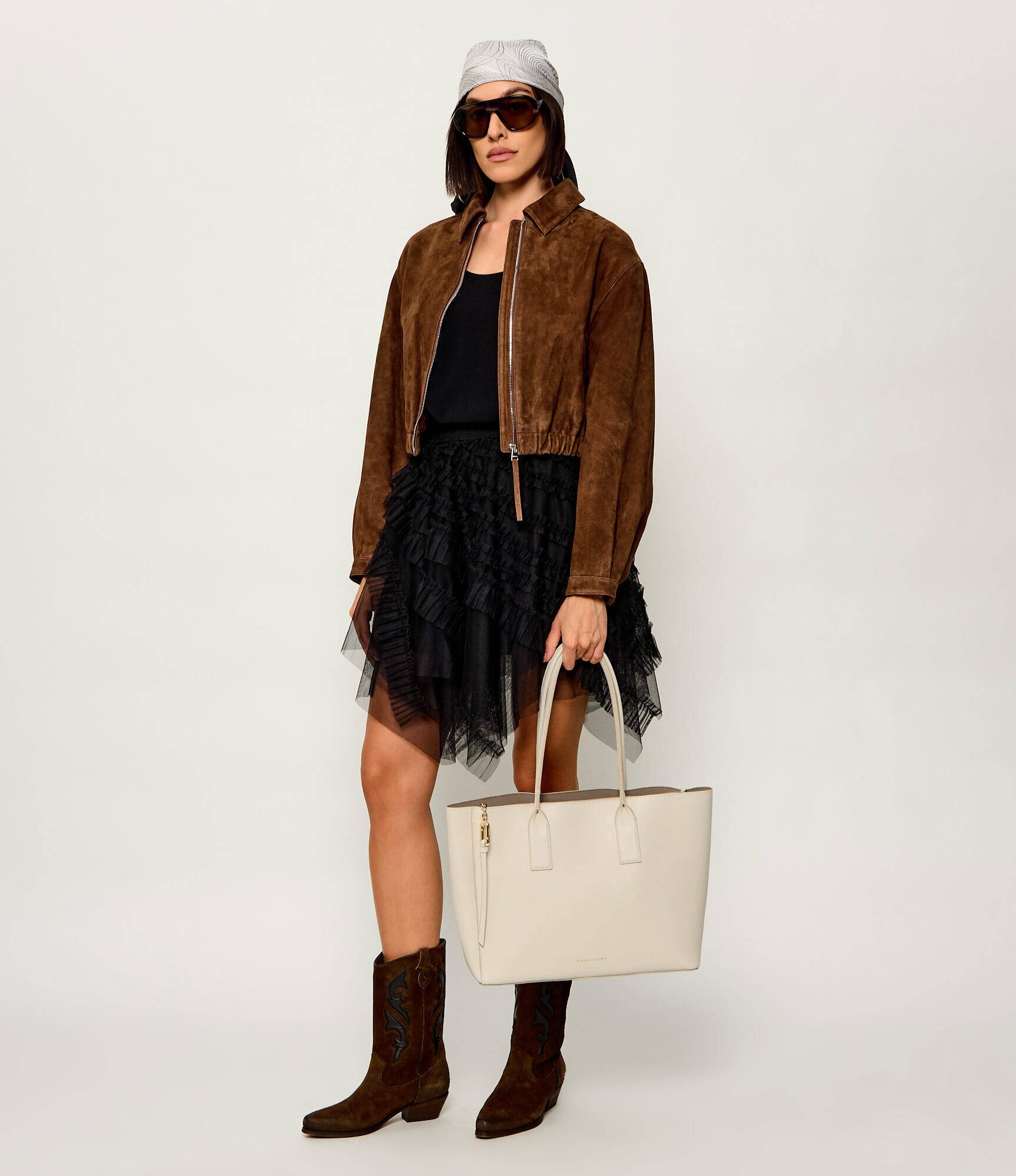MARC JACOBS De piele geantă shopper Pop J Marc Work Tote