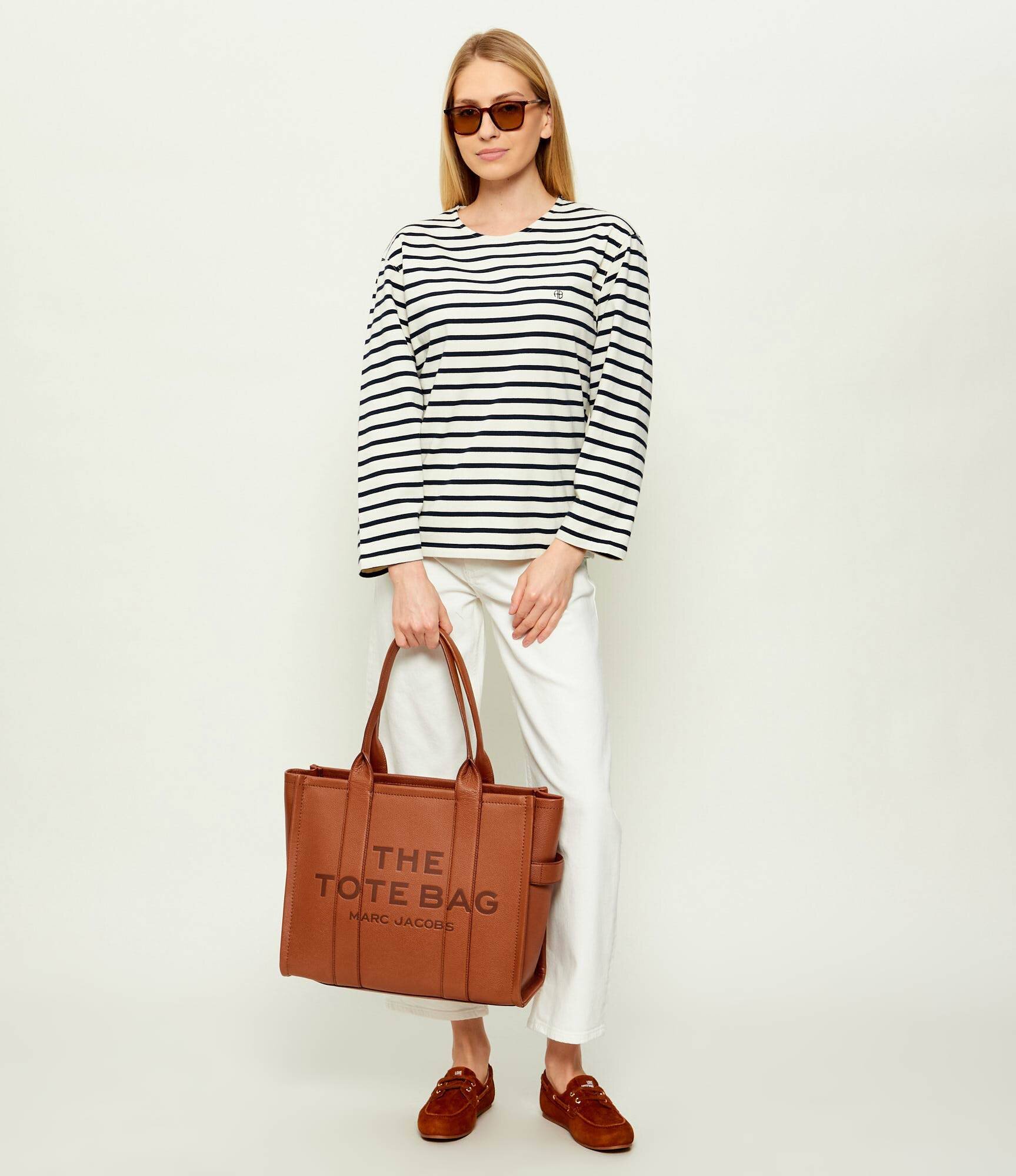 MARC JACOBS De piele geantă shopper THE LARGE TOTE