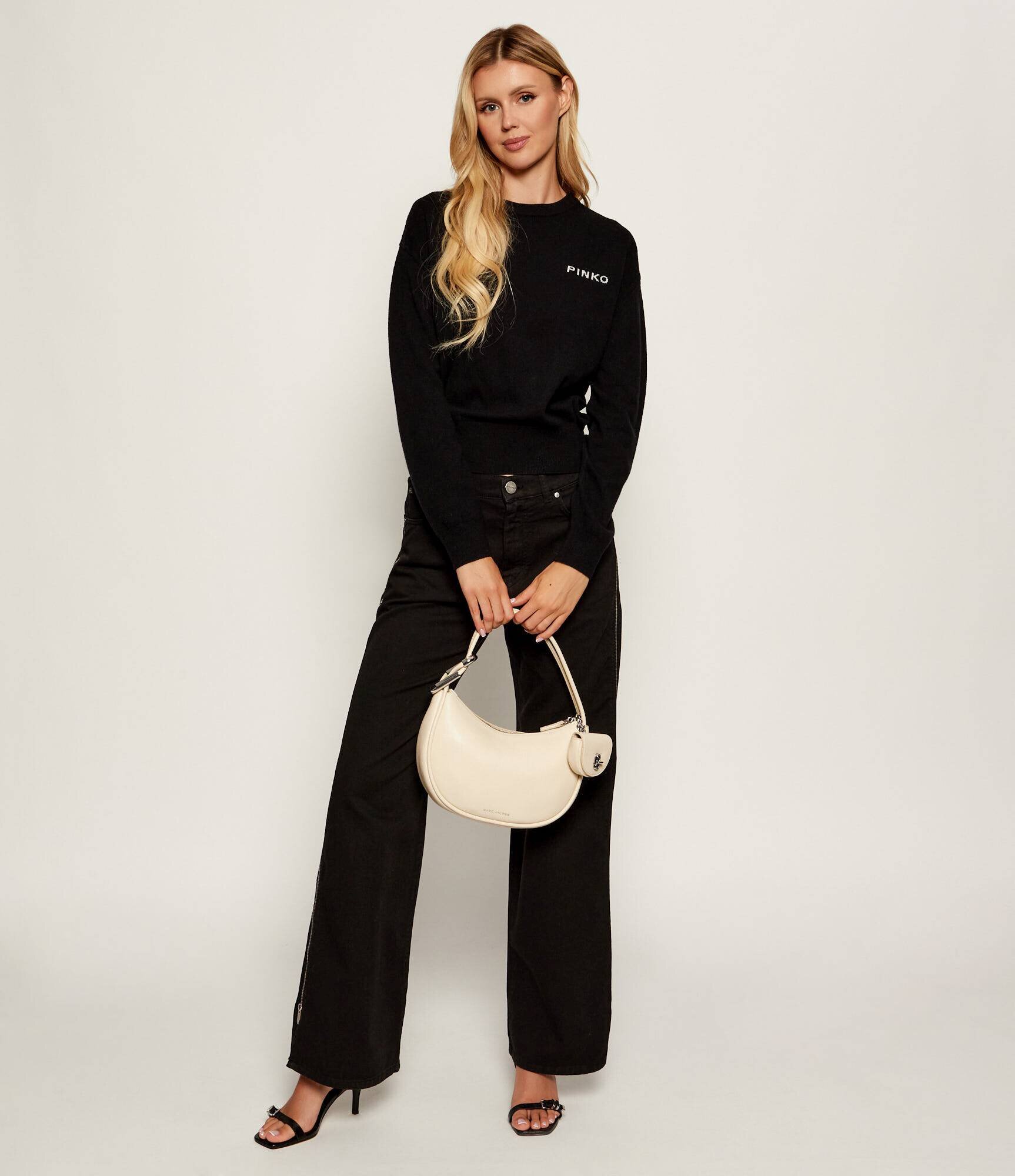 MARC JACOBS De piele hobo + borsetă The Dual