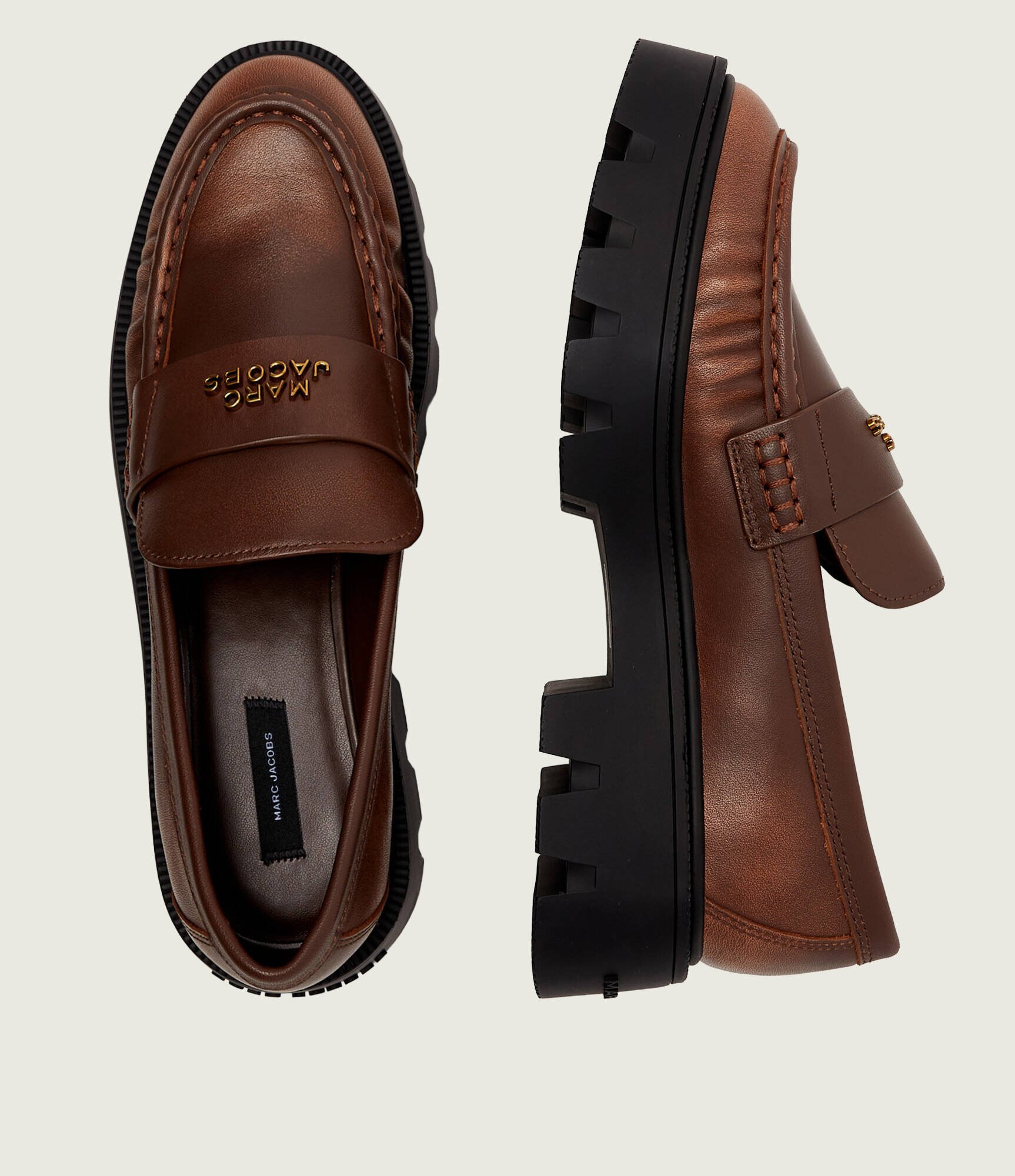 MARC JACOBS De piele pantofi loafer THE FRANKIE