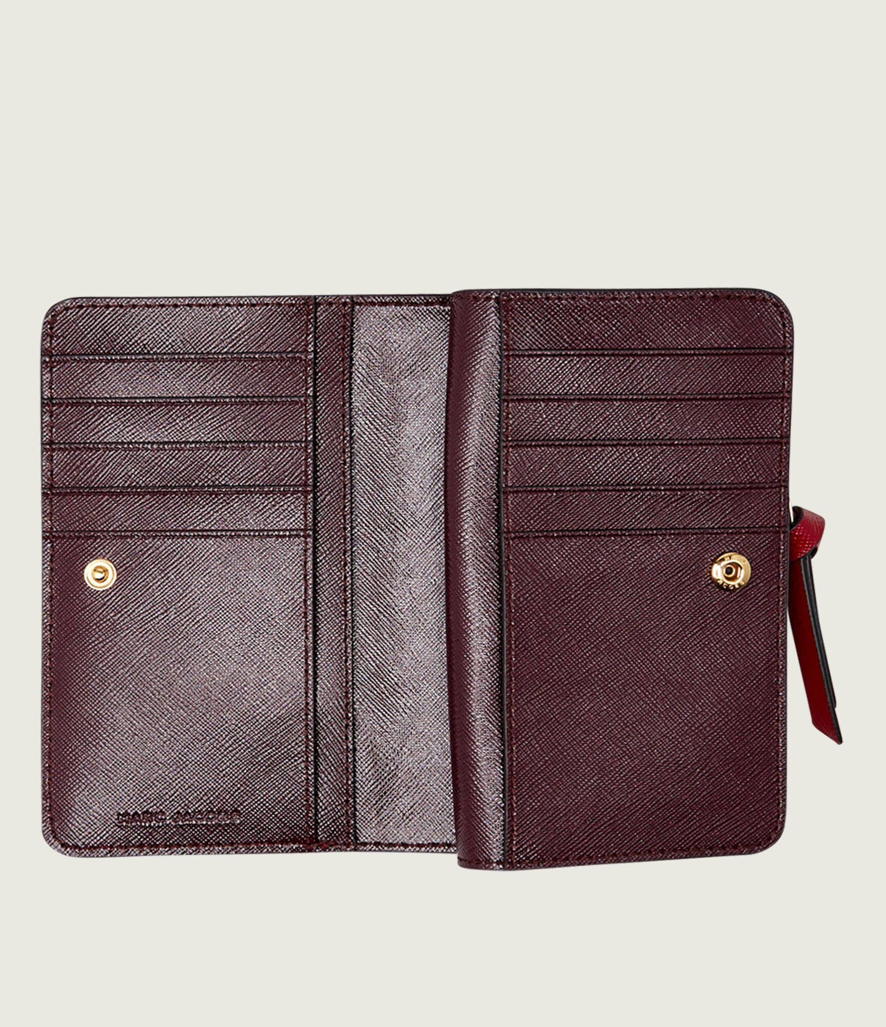 MARC JACOBS De piele portofel The Compact