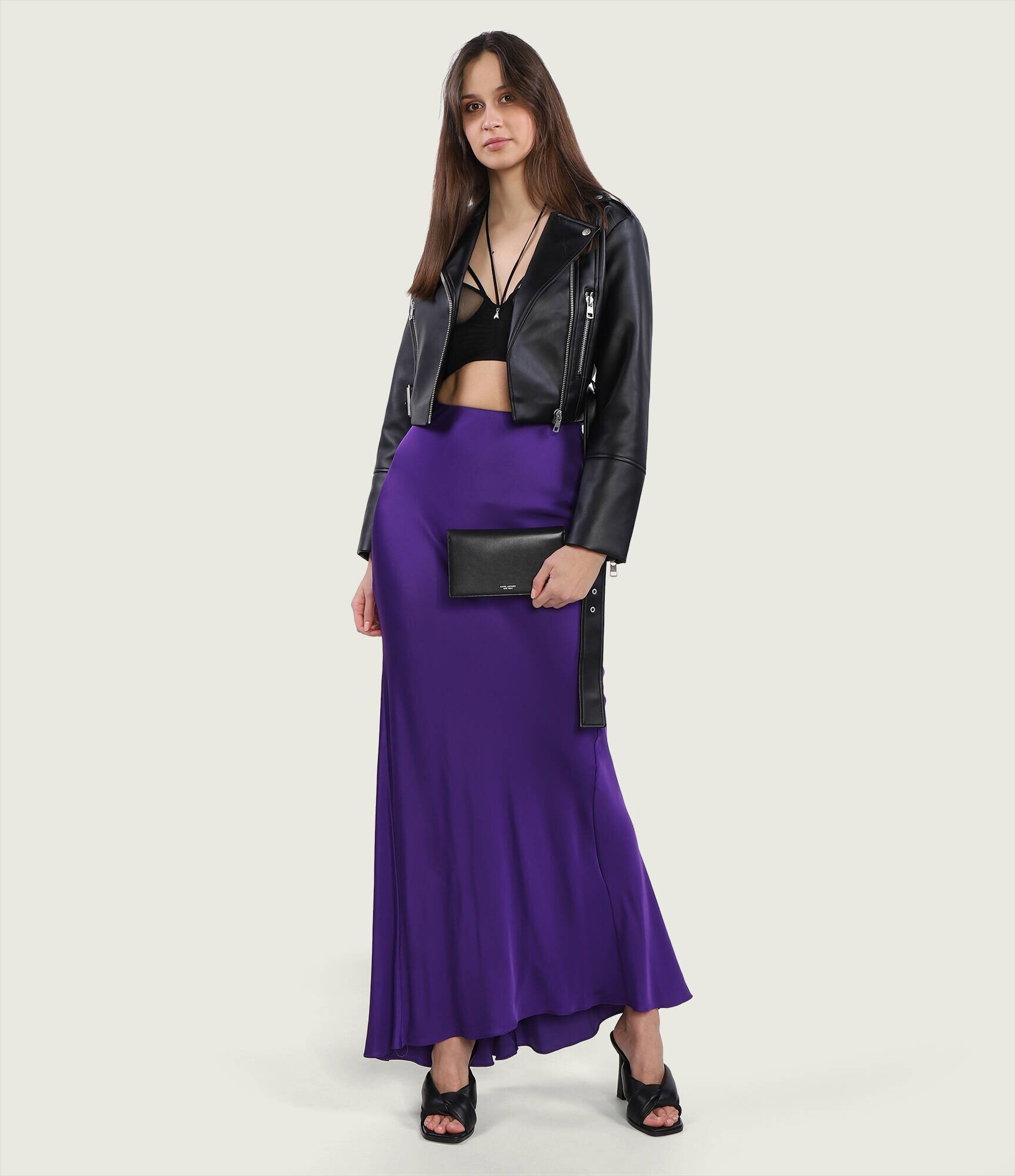 MARC JACOBS De piele poșetă plic THE SLIM 84 MINI