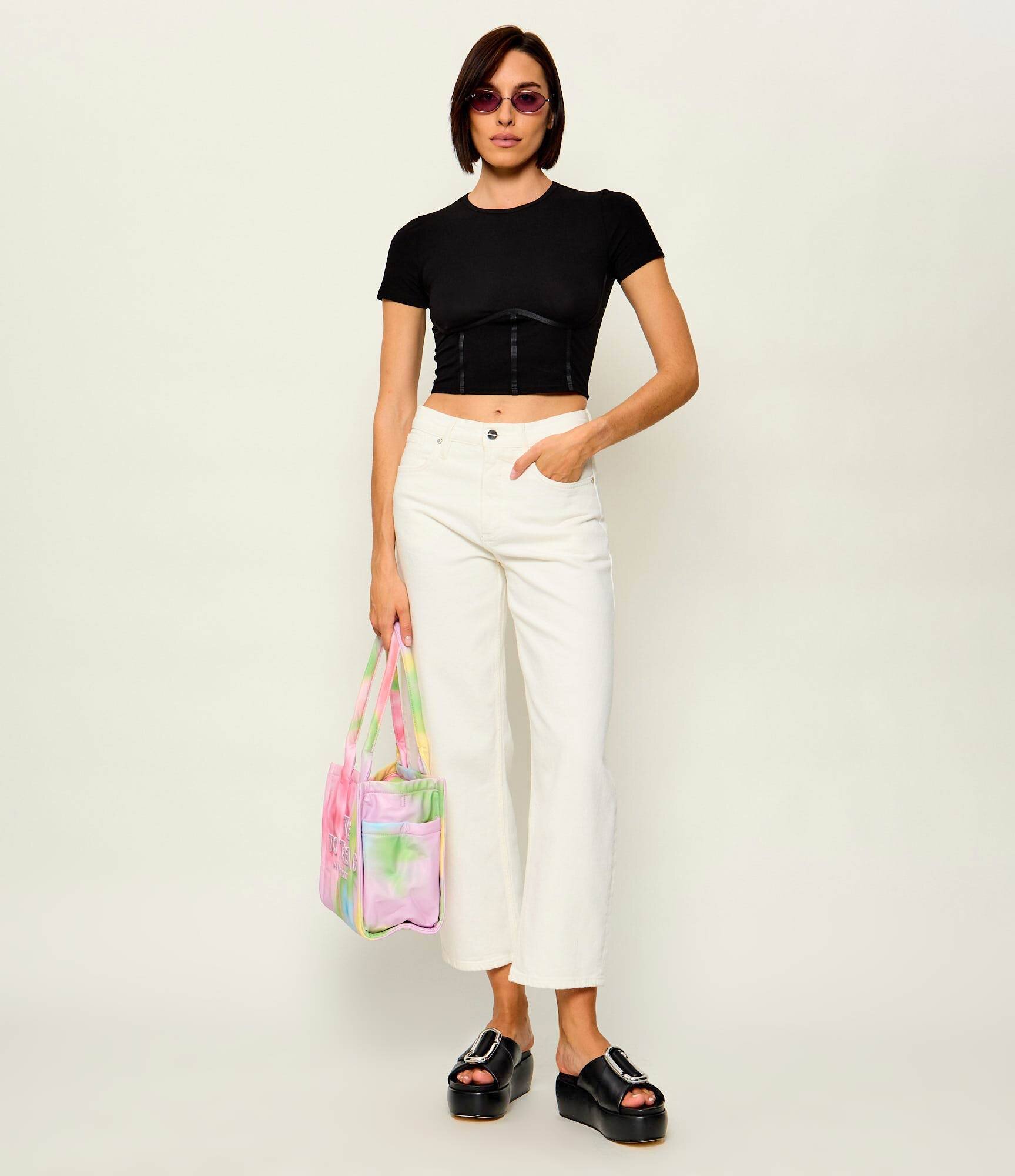 MARC JACOBS De piele șlapi The Platform Sandal