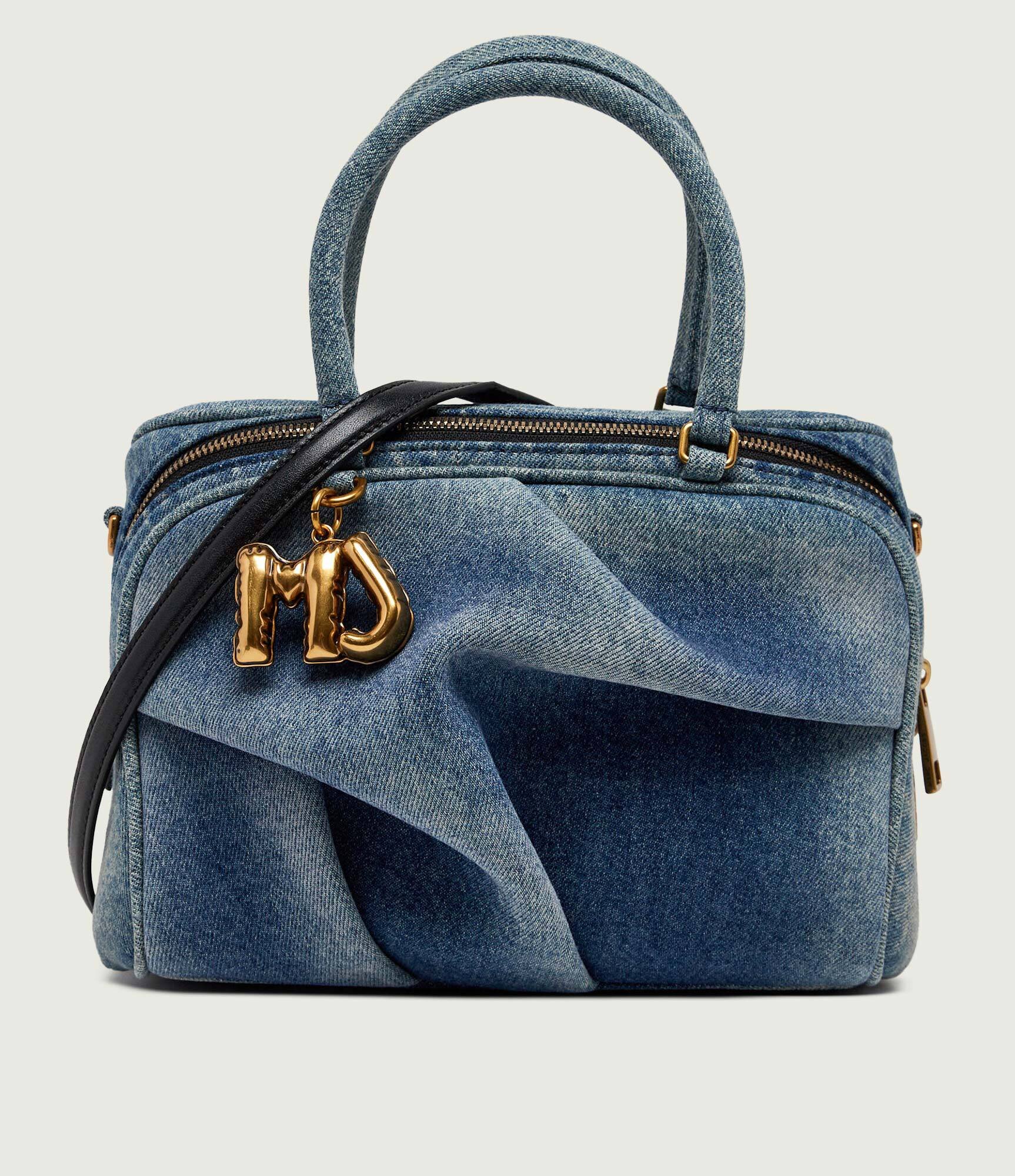 MARC JACOBS Denim cufăr The Denim Small Wave