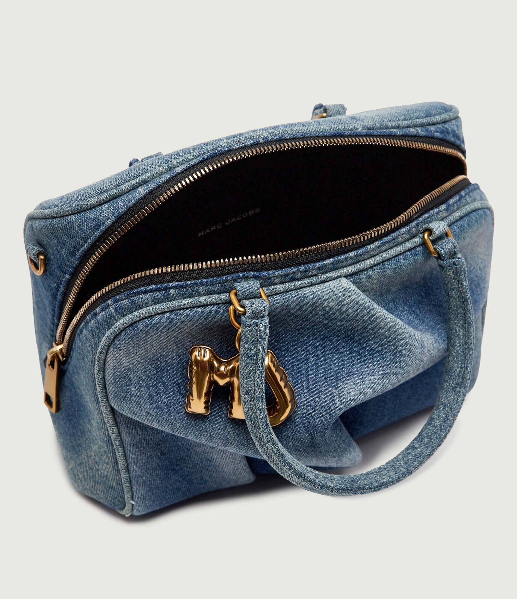 MARC JACOBS Denim cufăr The Denim Small Wave