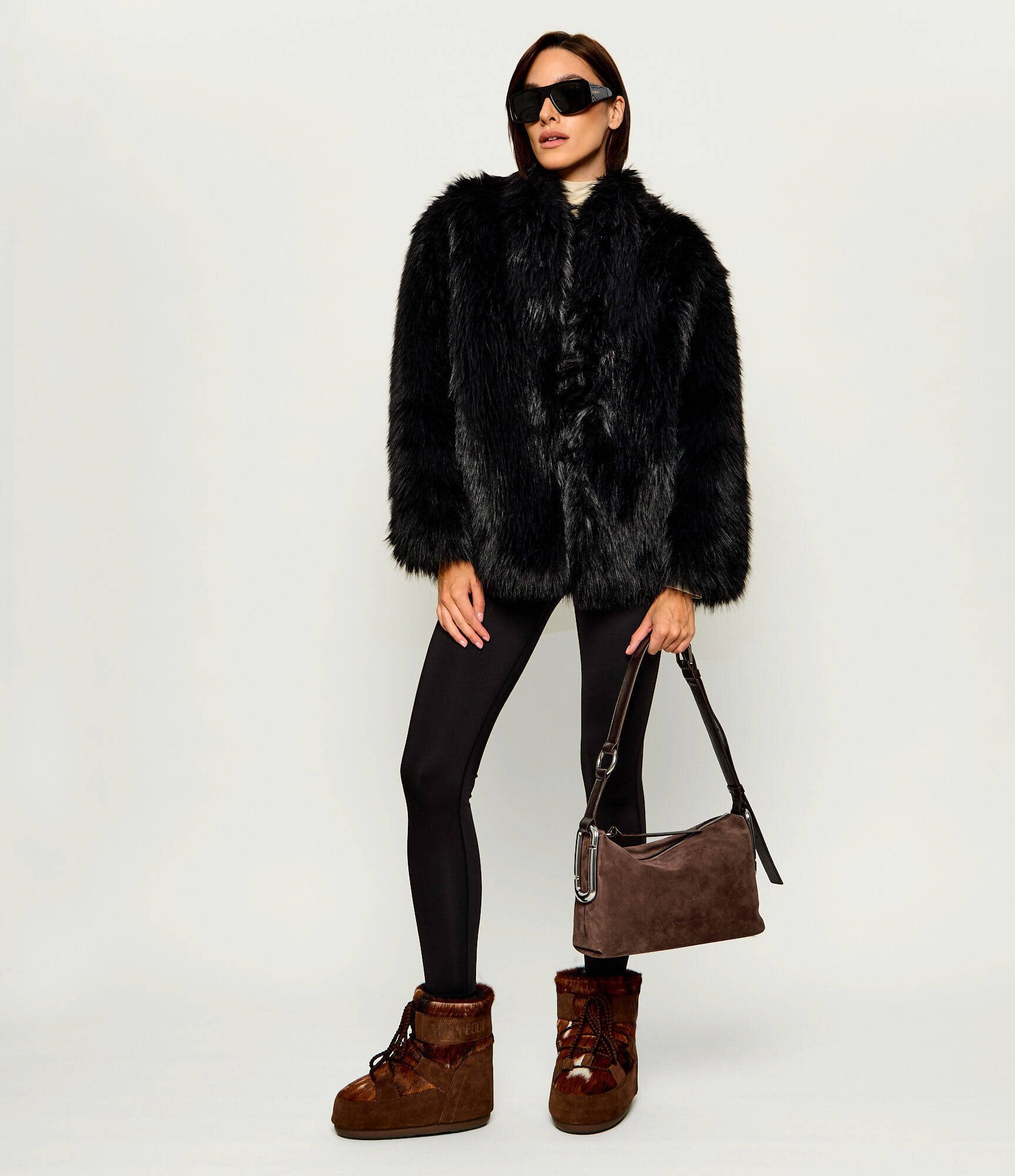 MARC JACOBS Geantă pe umăr Medium Shoulder Bag | piele întoarsă