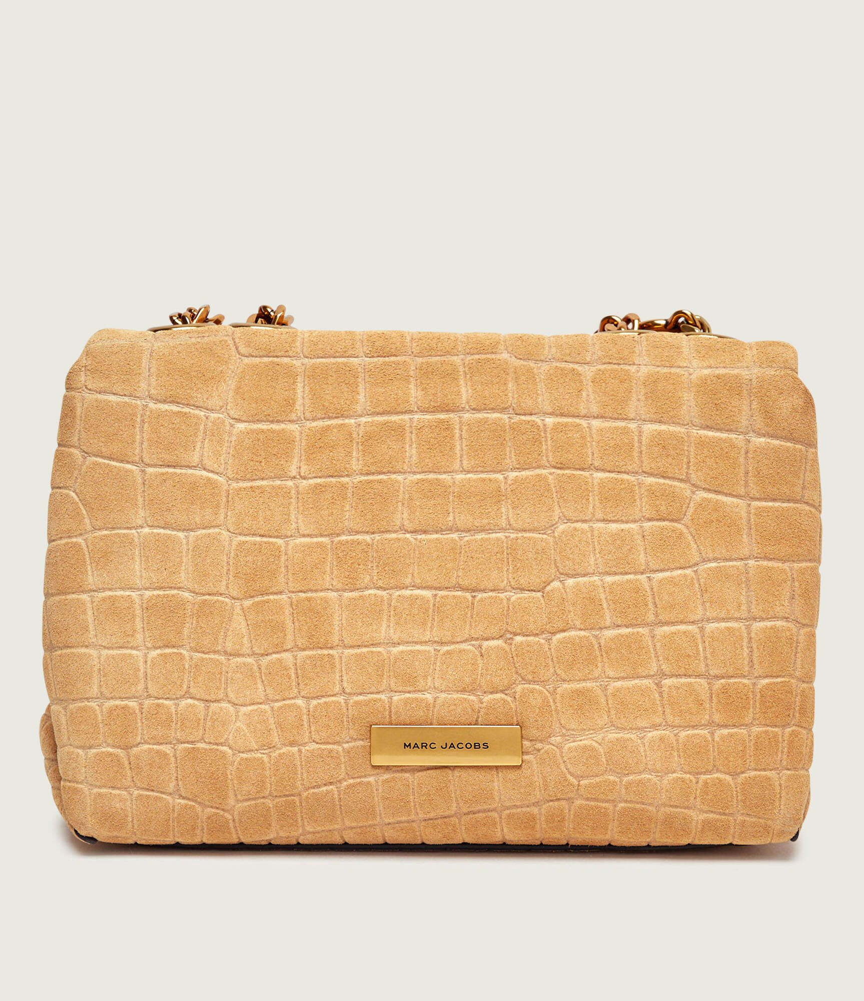 MARC JACOBS Geantă pe umăr THE CROC SLIM DUAL | piele întoarsă