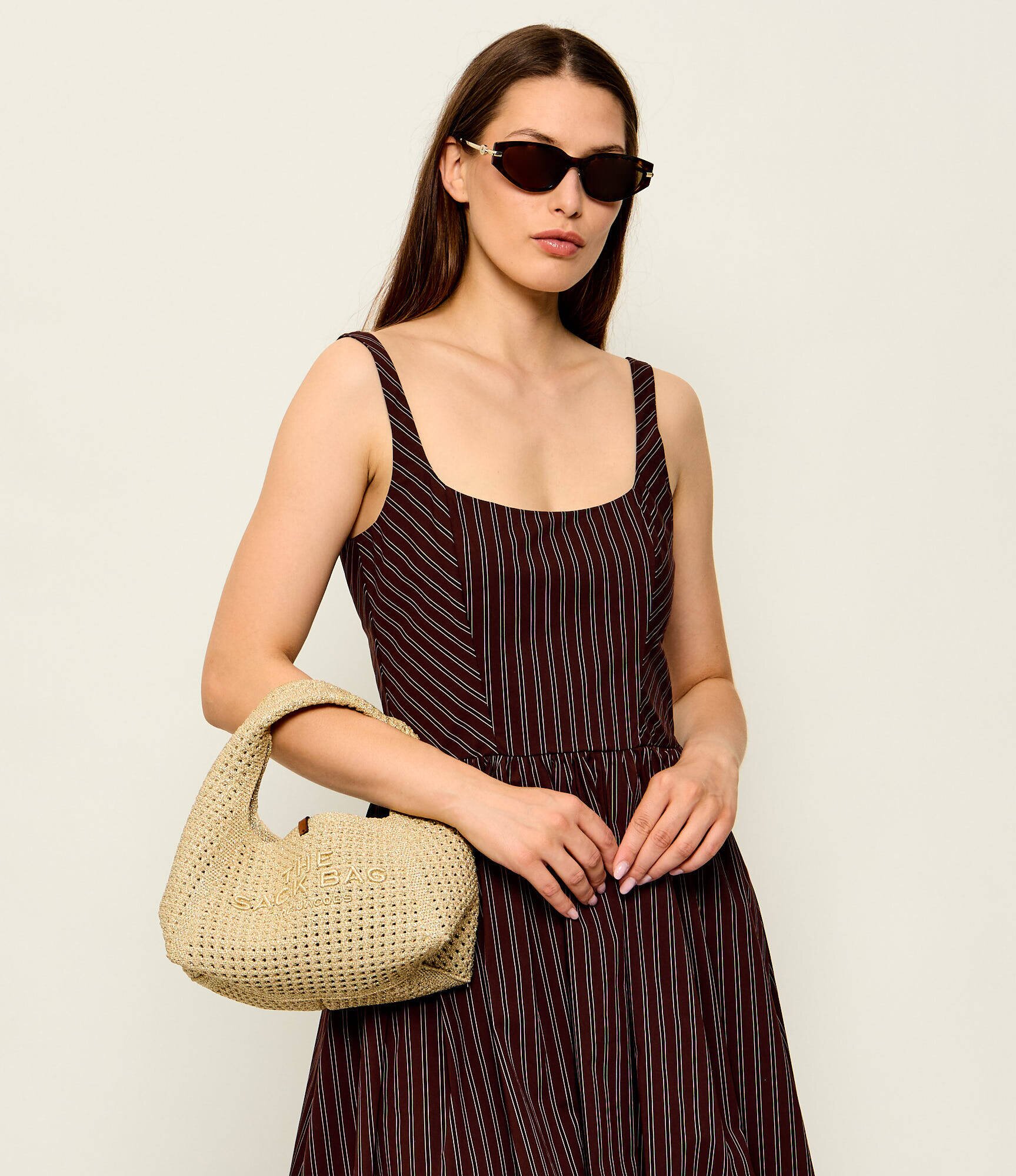 MARC JACOBS Geantă pe umăr The Crochet Mini Sack Bag