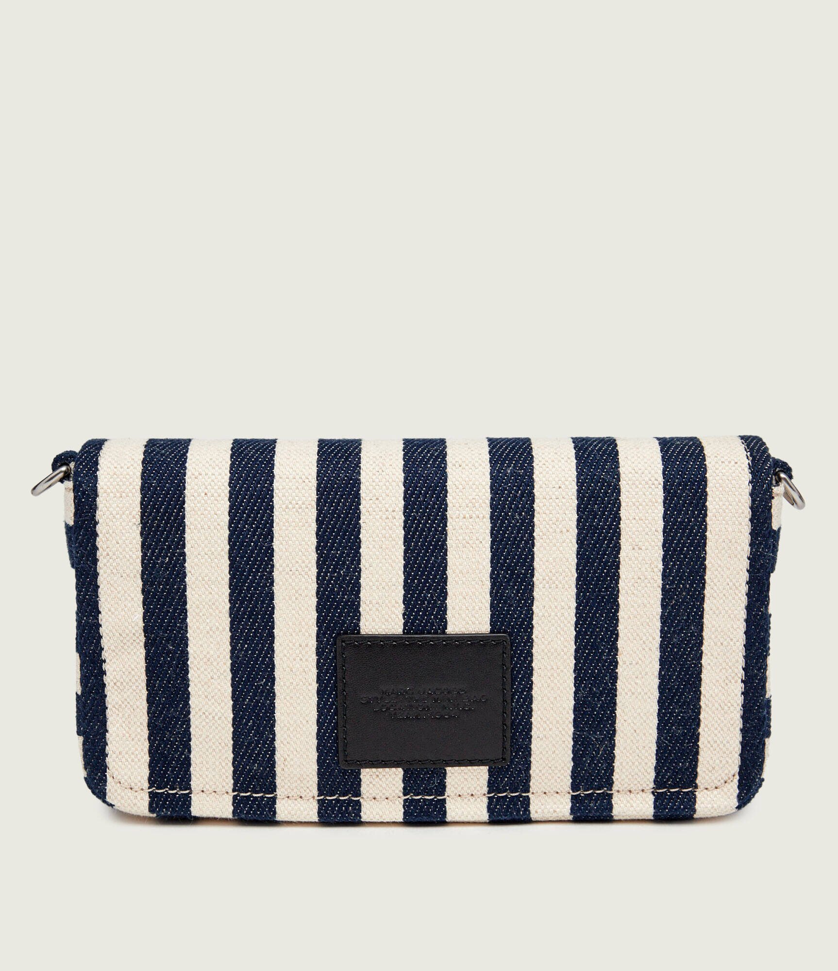 MARC JACOBS Geantă poștaș THE MINI BAG | cu adaos de in