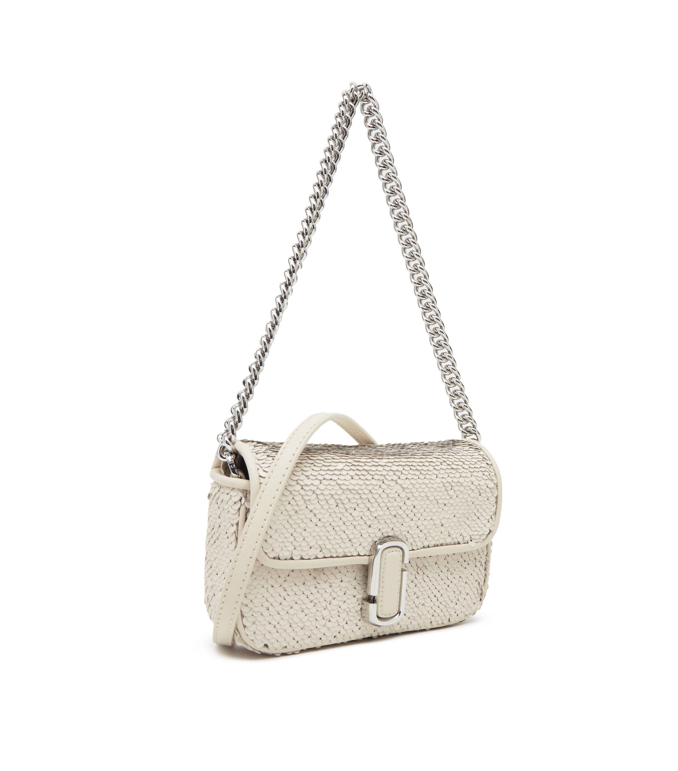 MARC JACOBS Geantă poștaș The Sequin J Marc Mini