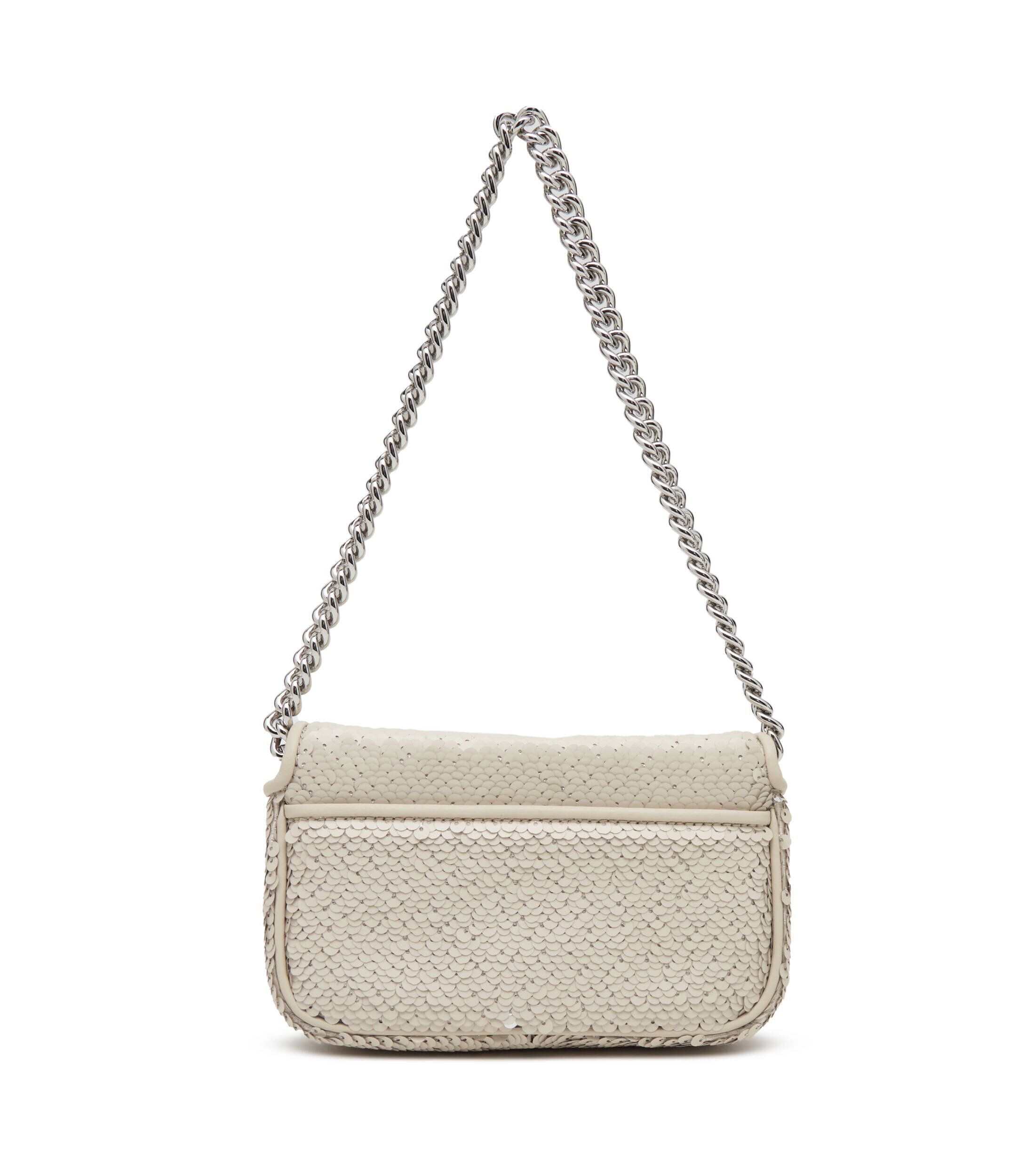 MARC JACOBS Geantă poștaș The Sequin J Marc Mini