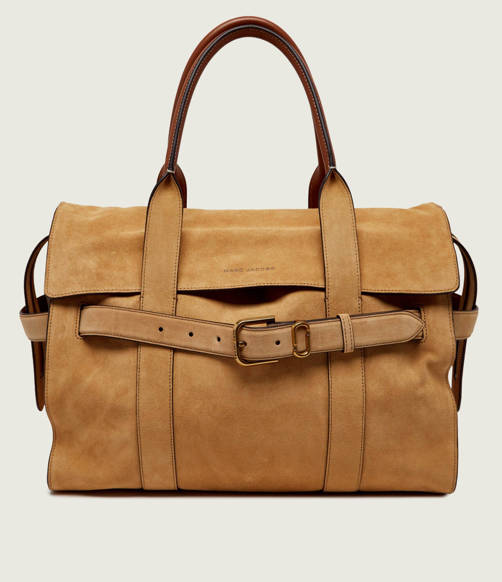 MARC JACOBS Geantă shopper Dakota | zamsz cu adaos de piele