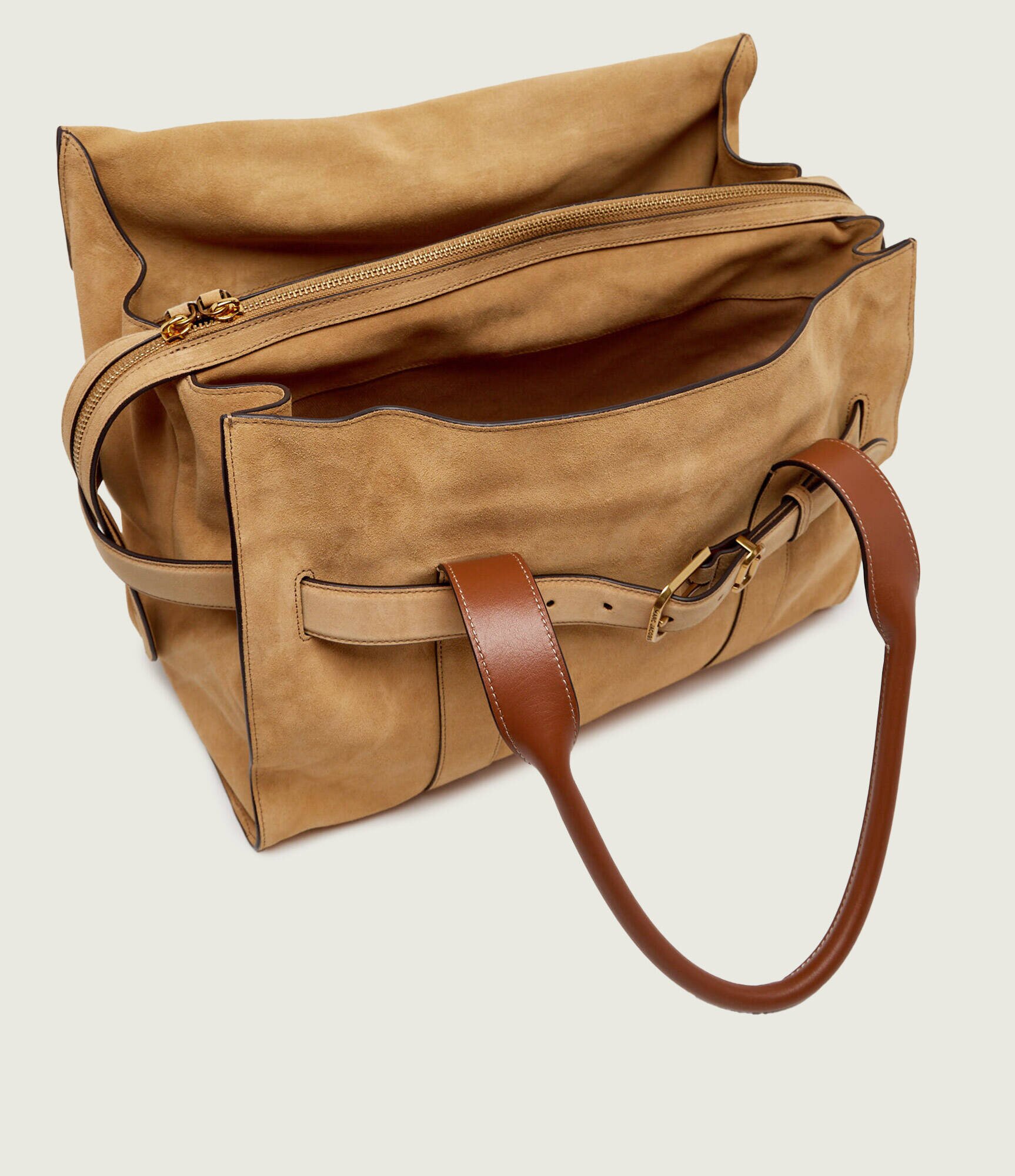 MARC JACOBS Geantă shopper Dakota | zamsz cu adaos de piele