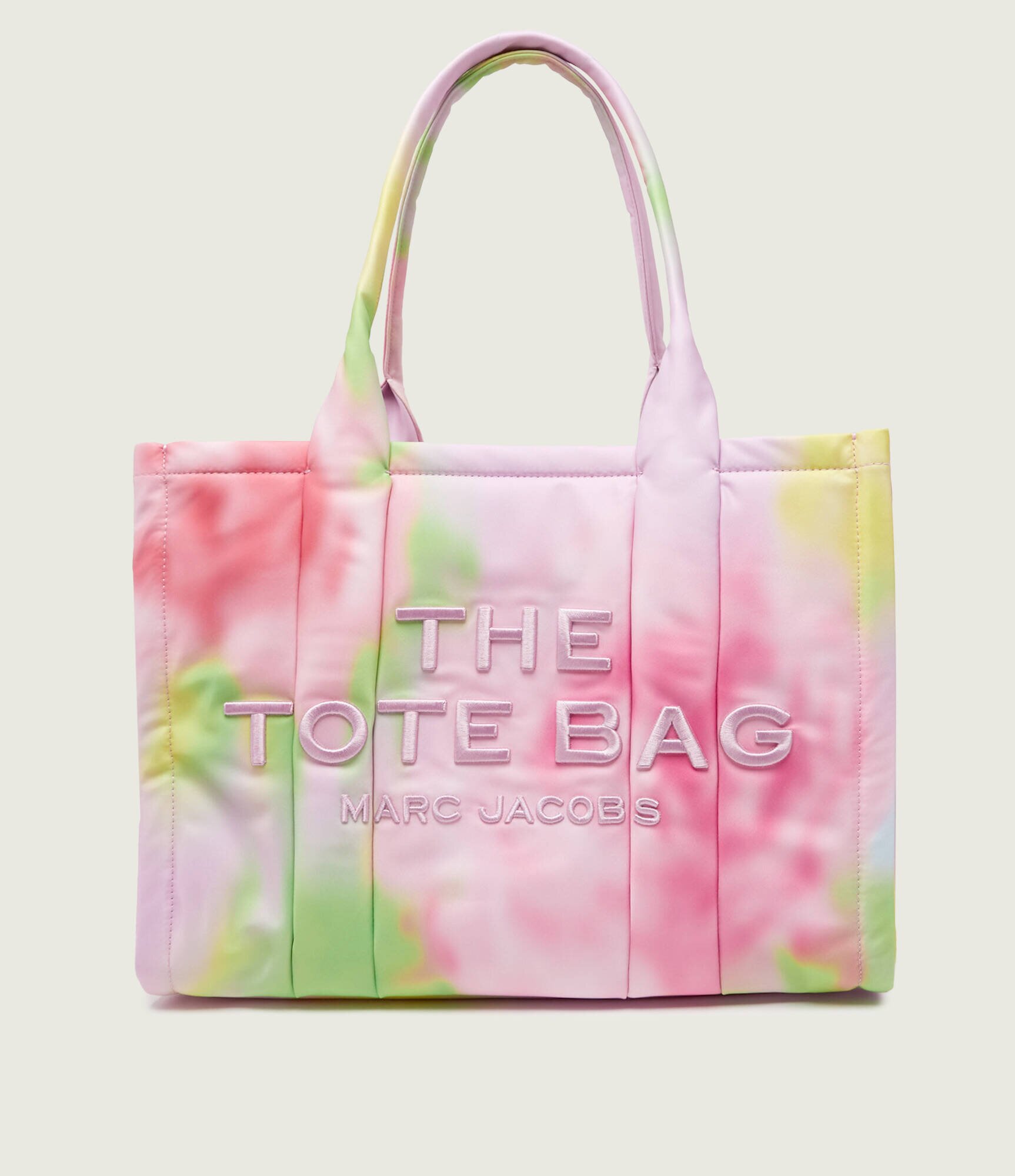 MARC JACOBS Geantă shopper The Blurred Floral Large Puffy Nylon Tote Bag