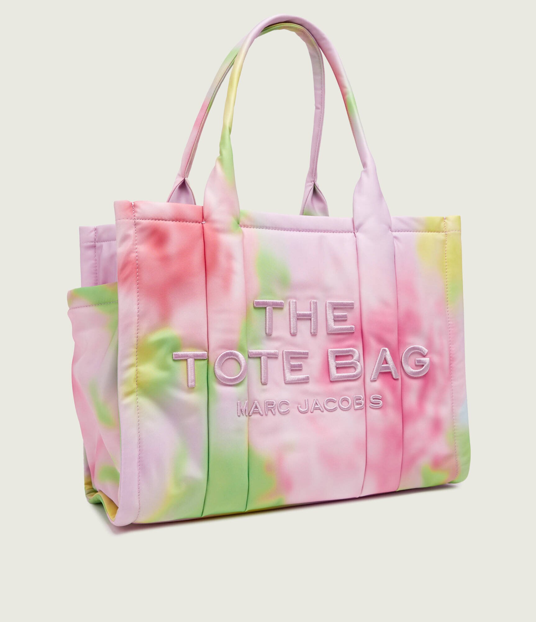 MARC JACOBS Geantă shopper The Blurred Floral Large Puffy Nylon Tote Bag