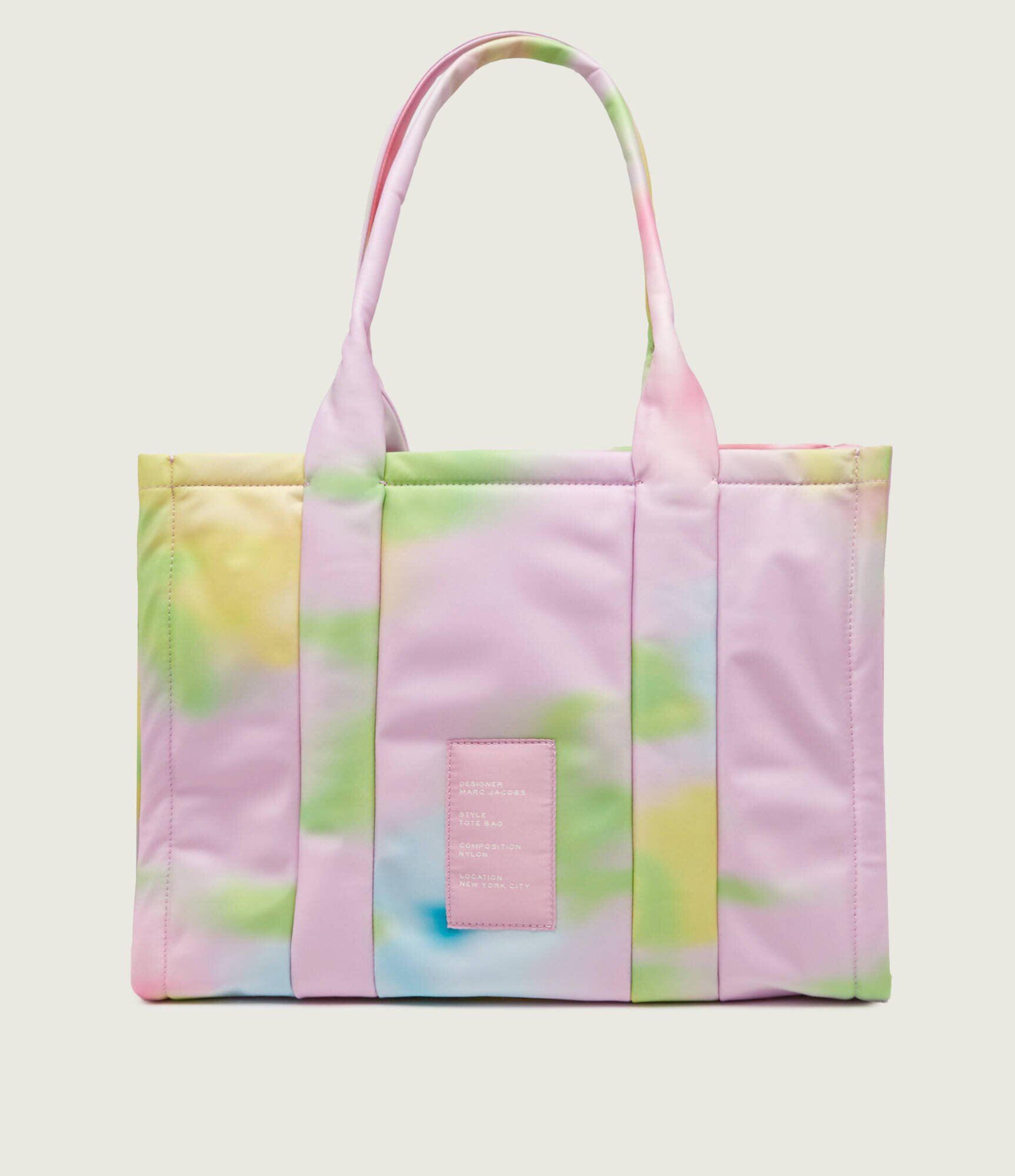 MARC JACOBS Geantă shopper The Blurred Floral Large Puffy Nylon Tote Bag