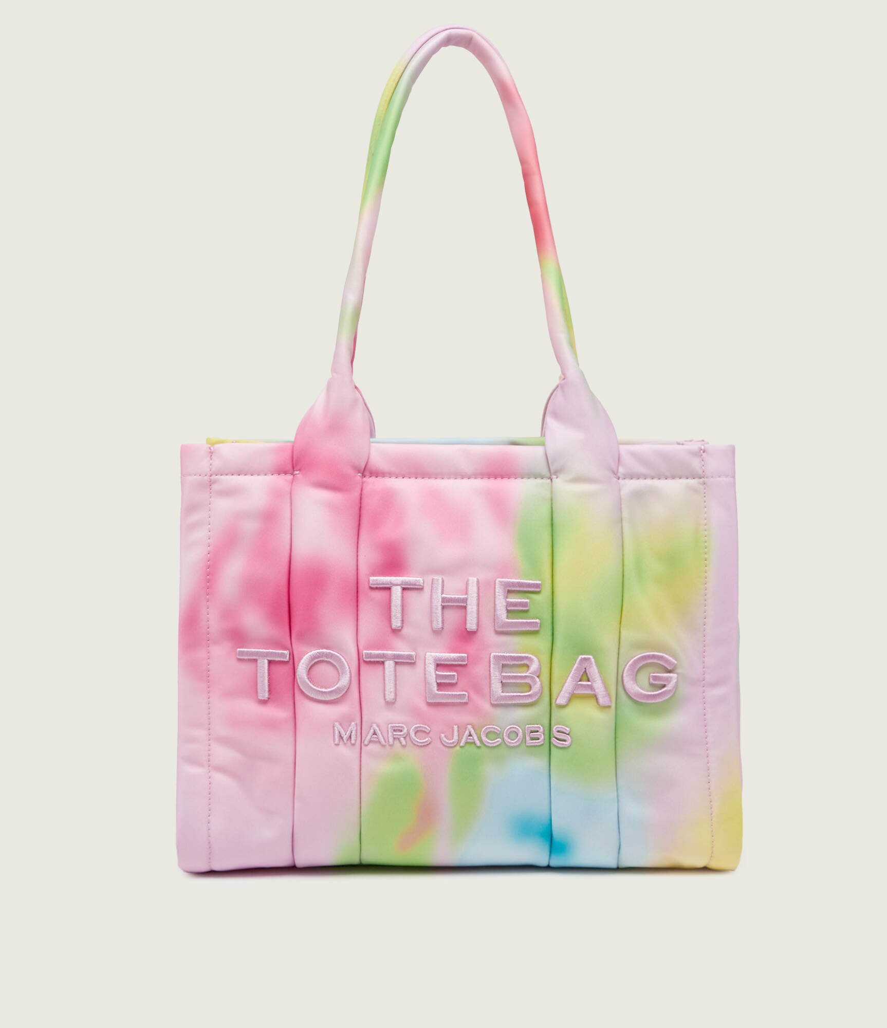 MARC JACOBS Geantă shopper The Blurred Floral Medium Puffy Nylon Tote Bag