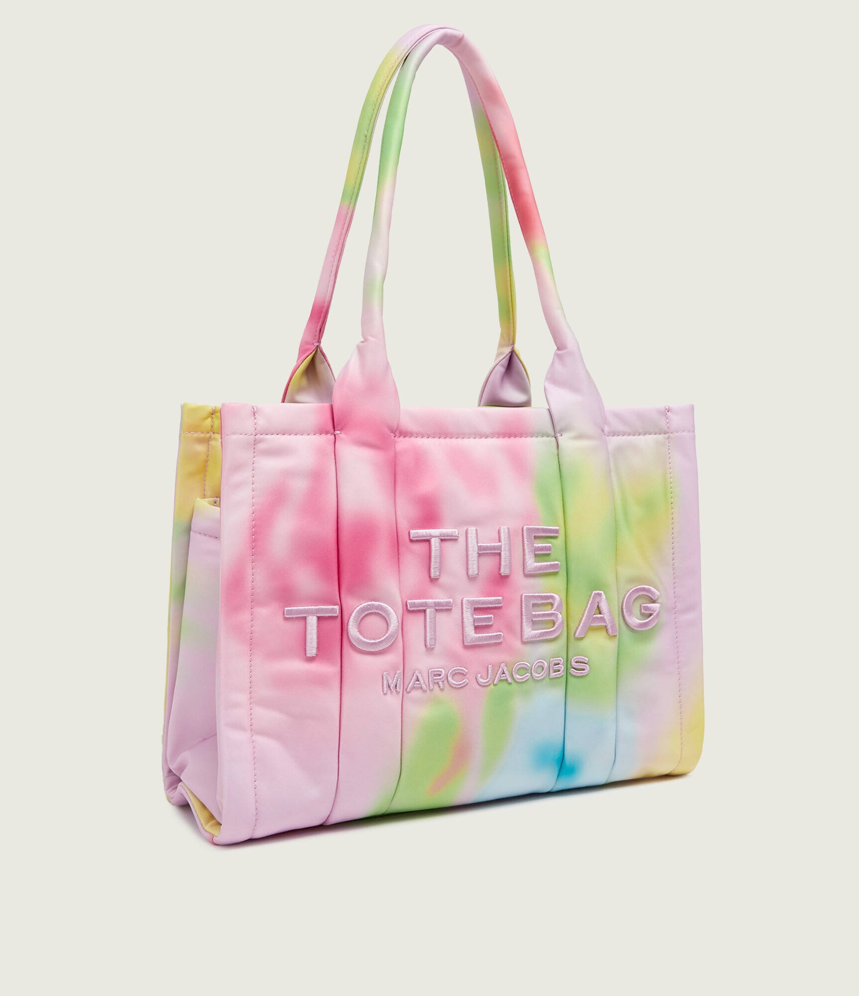 MARC JACOBS Geantă shopper The Blurred Floral Medium Puffy Nylon Tote Bag