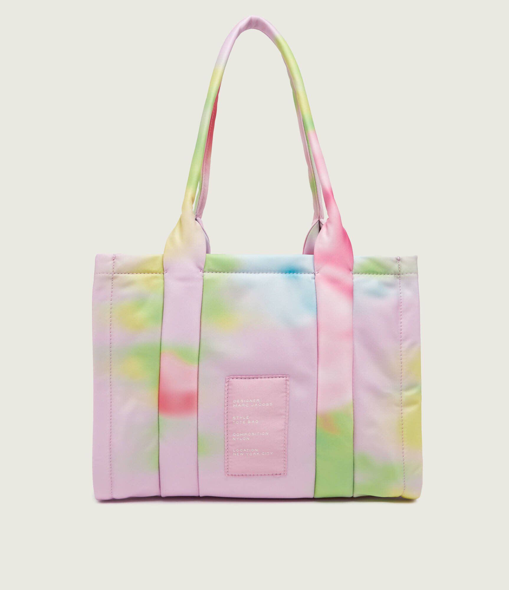 MARC JACOBS Geantă shopper The Blurred Floral Medium Puffy Nylon Tote Bag