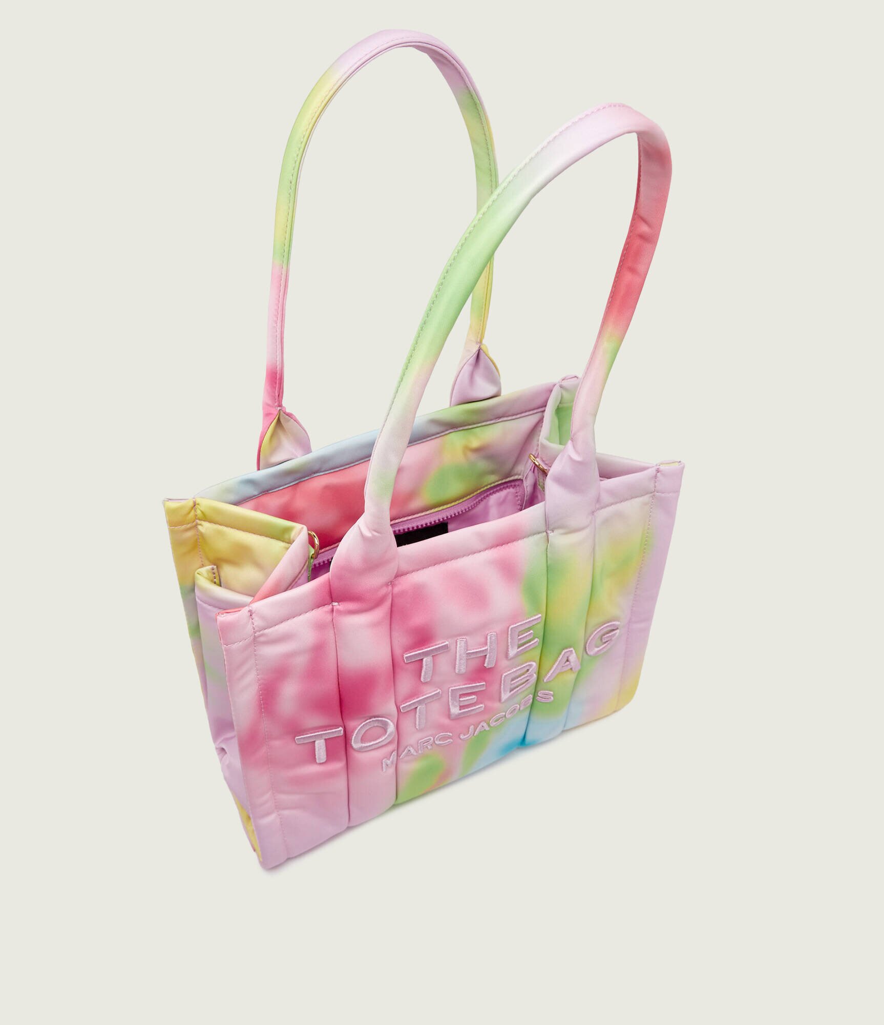MARC JACOBS Geantă shopper The Blurred Floral Medium Puffy Nylon Tote Bag