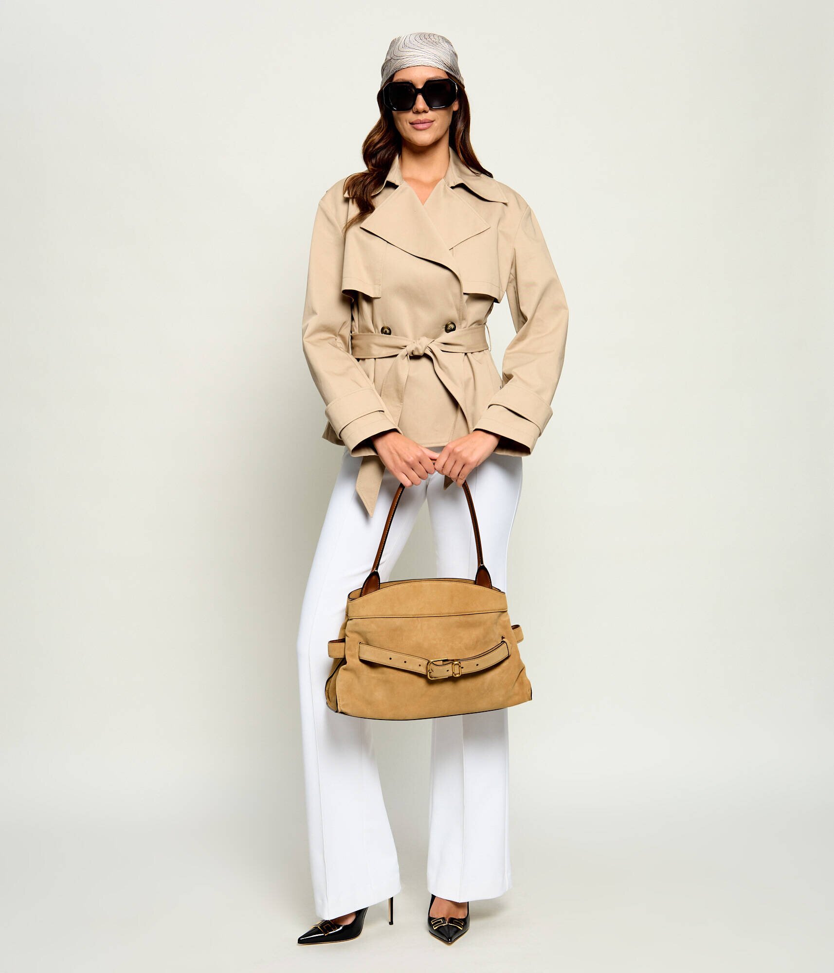 MARC JACOBS Geantă shopper The Dakota | piele întoarsă