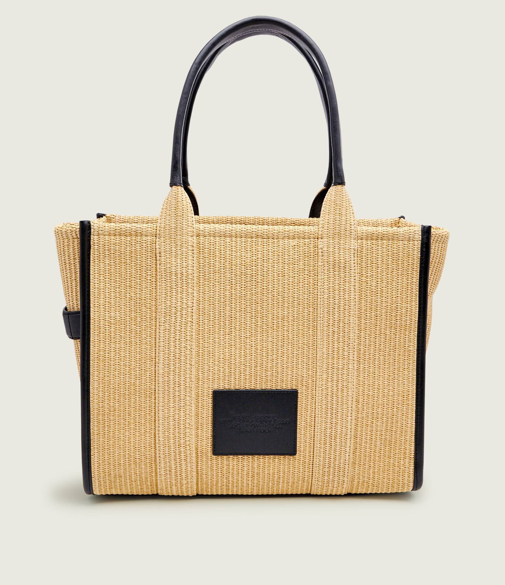 MARC JACOBS Geantă shopper THE LARGE TOTE cu adaos de piele