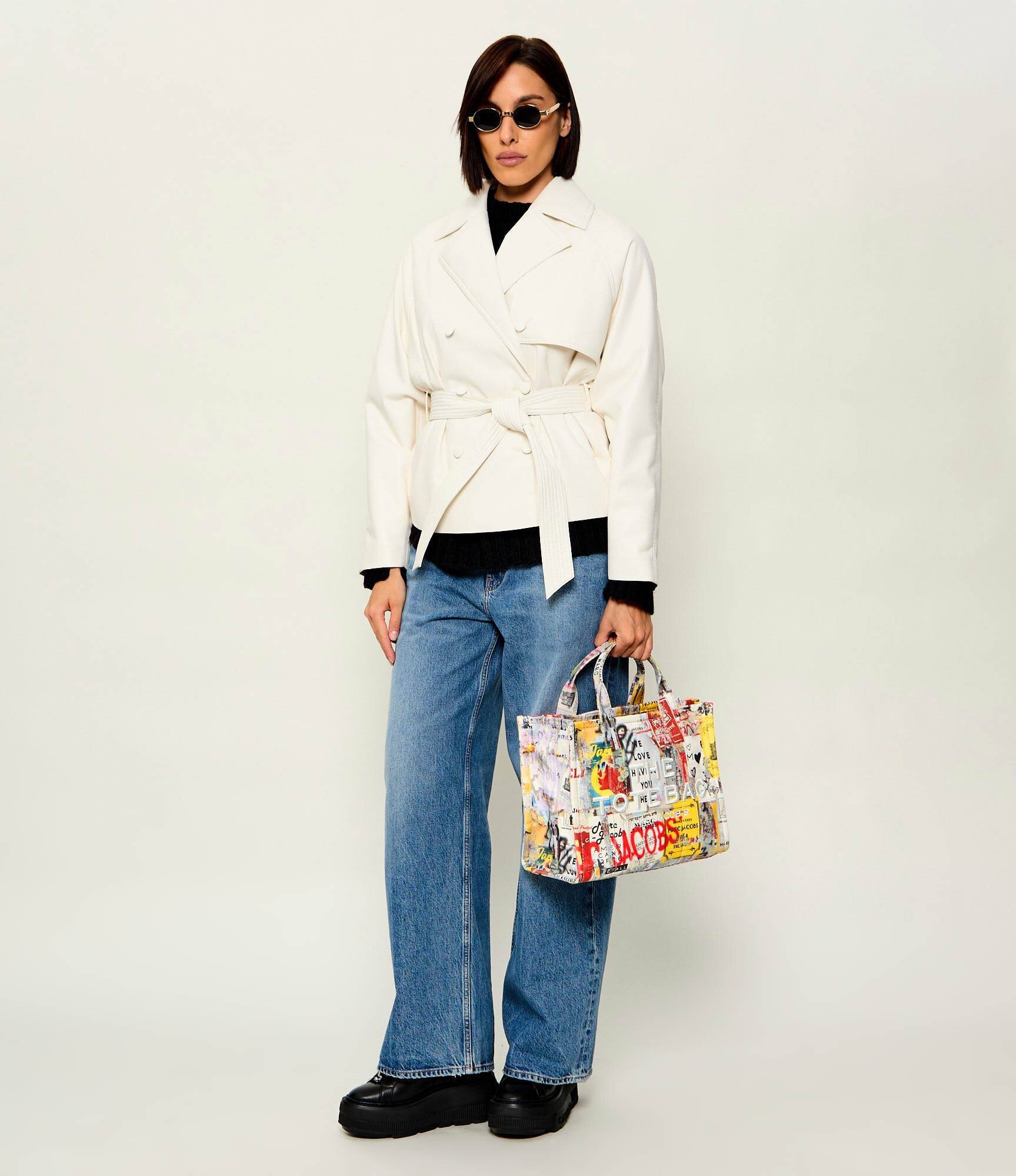 MARC JACOBS Geantă shopper The Pop Americana Canvas Medium Tote Bag