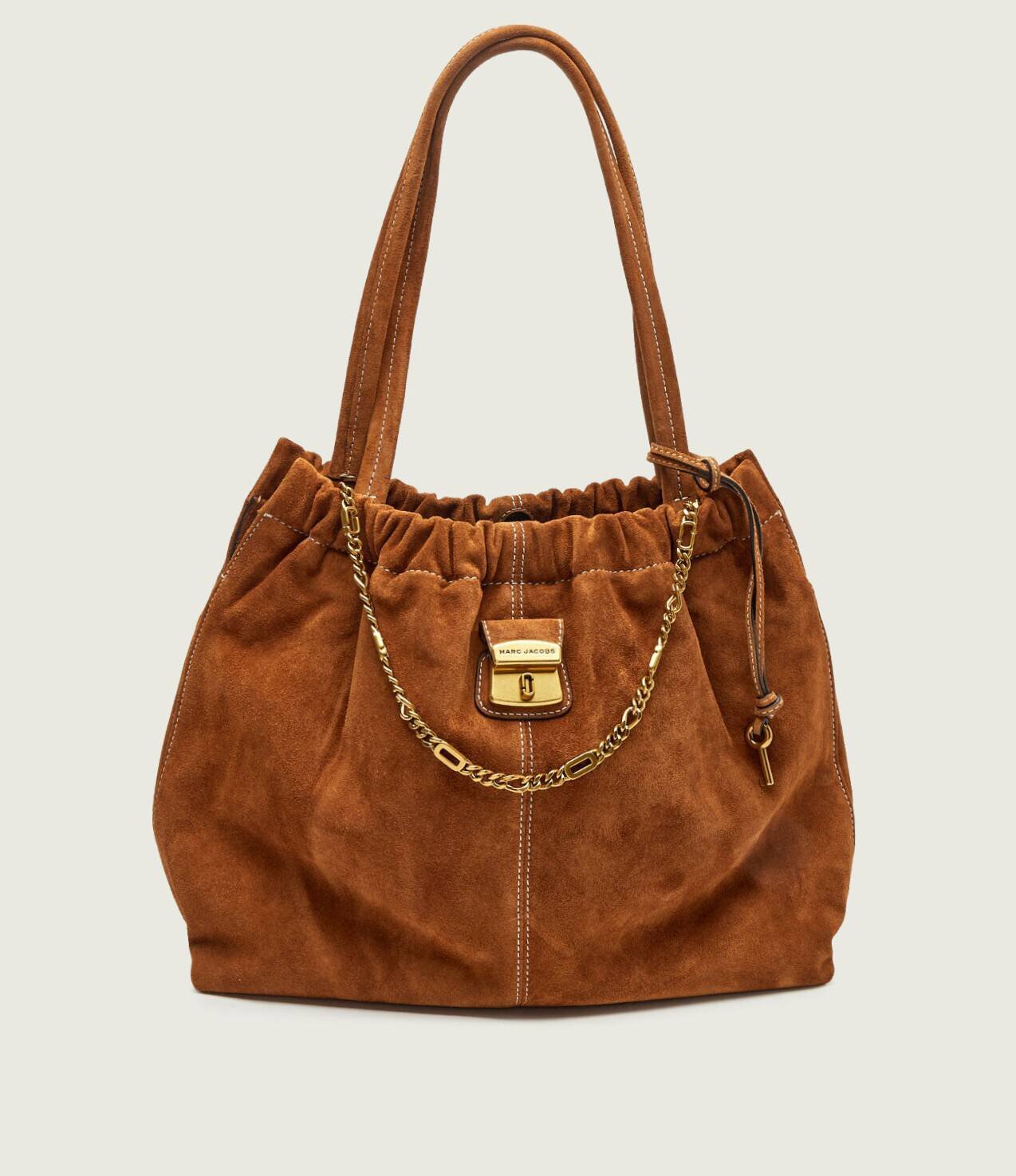 MARC JACOBS Geantă shopper The Suede Cristina Tote | piele întoarsă