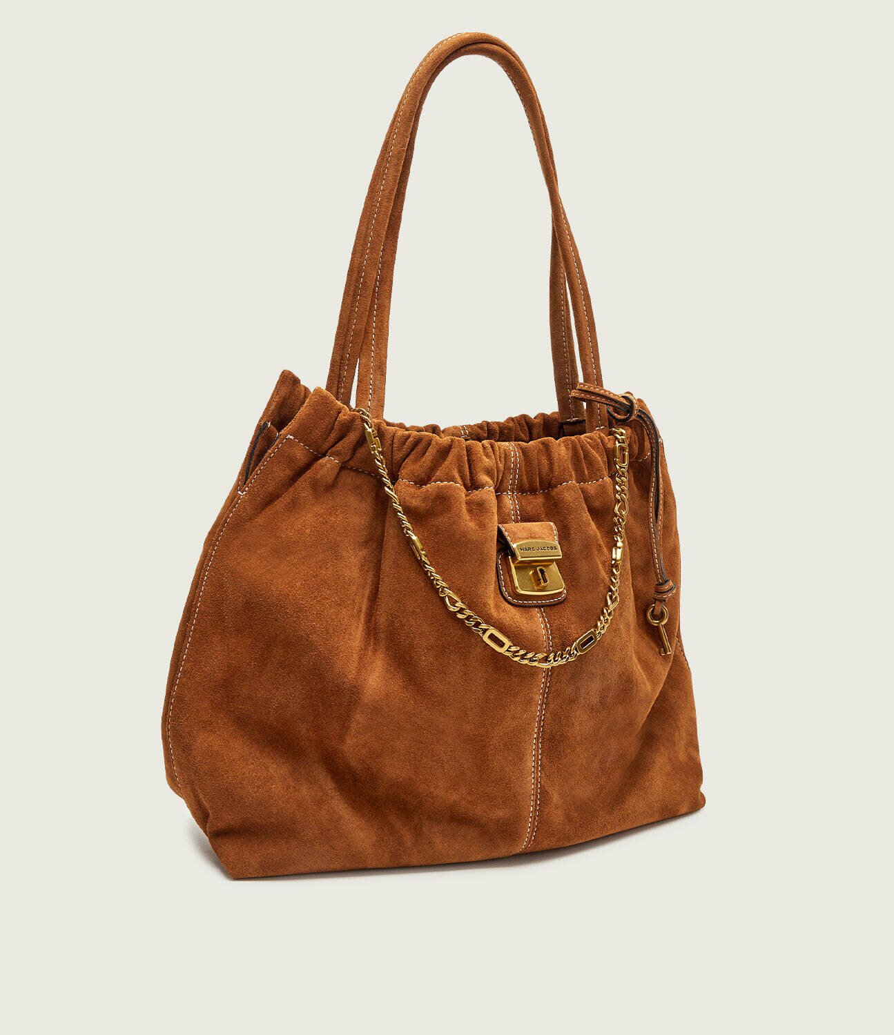 MARC JACOBS Geantă shopper The Suede Cristina Tote | piele întoarsă