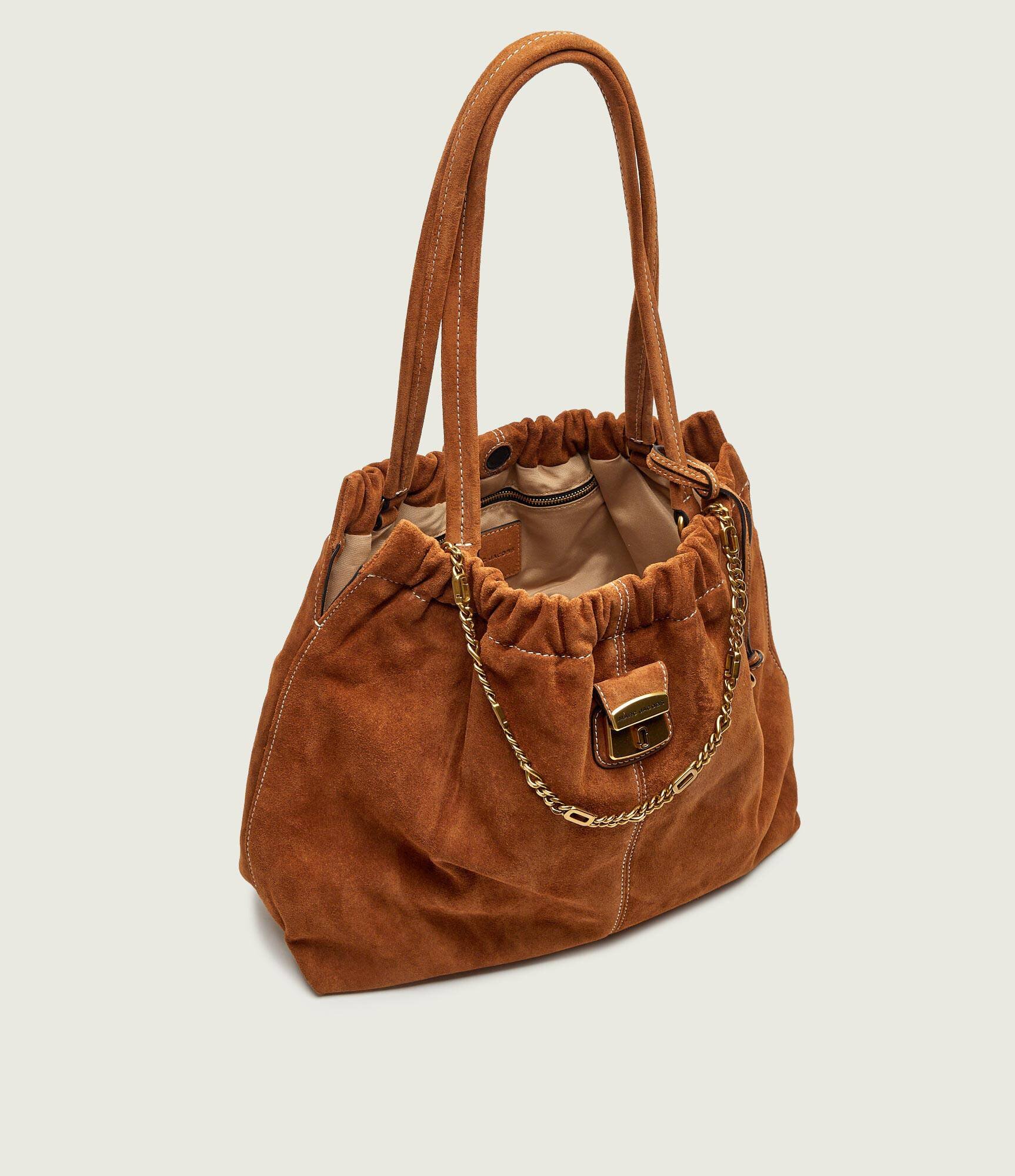 MARC JACOBS Geantă shopper The Suede Cristina Tote | piele întoarsă