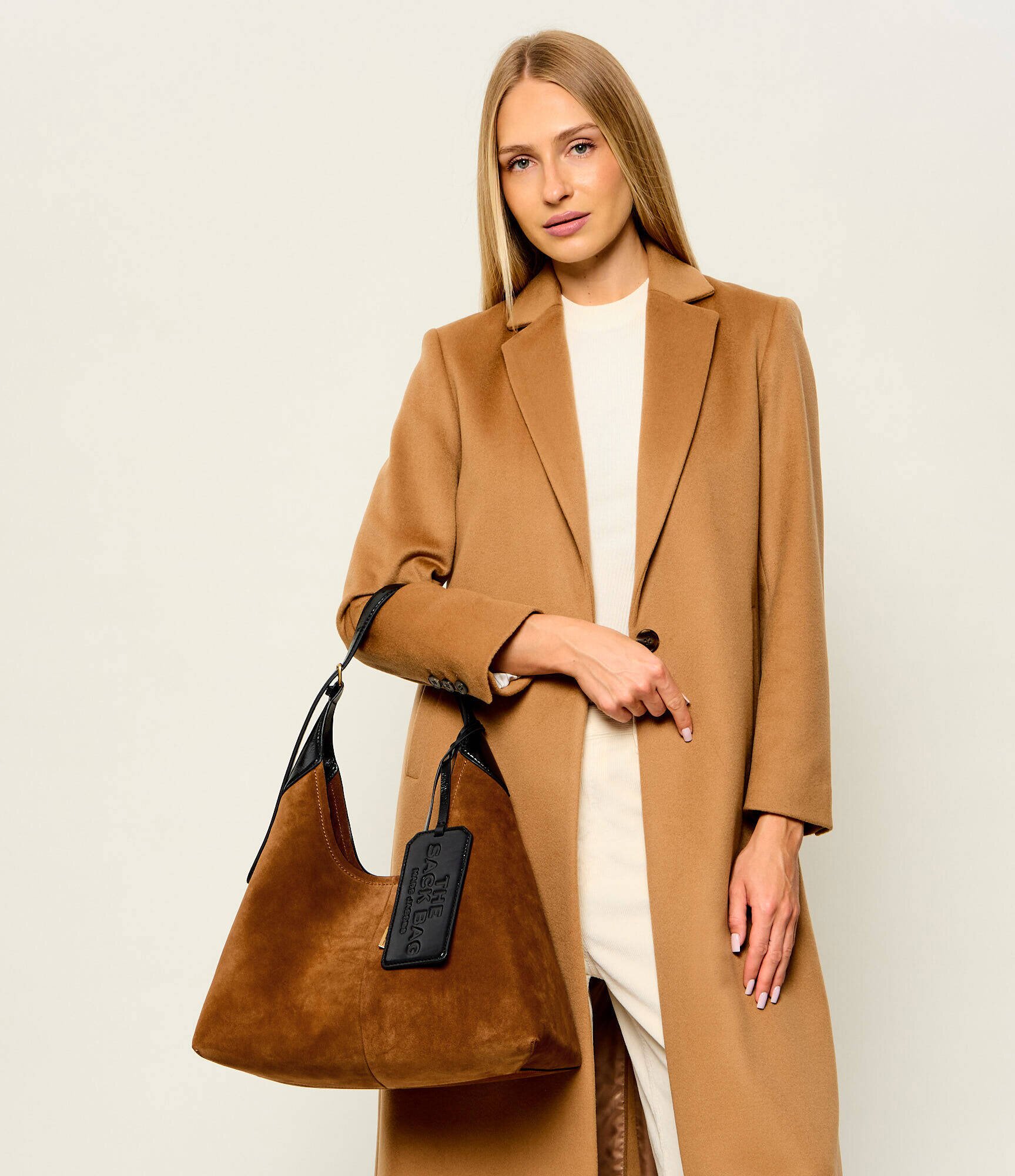 MARC JACOBS Hobo The Belted Sack Bag | piele întoarsă