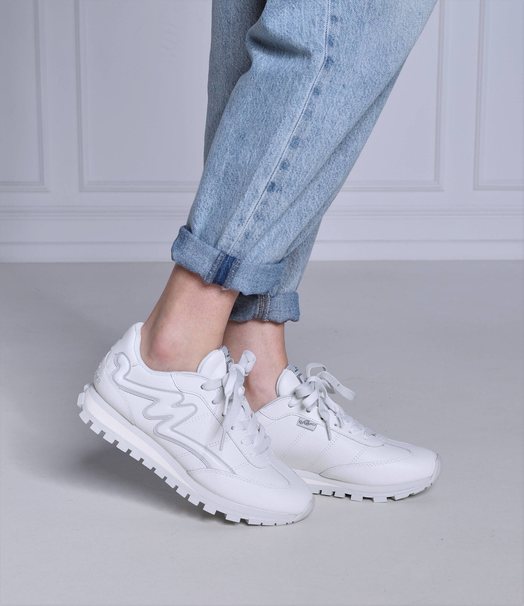 MARC JACOBS Skórzane sneakers