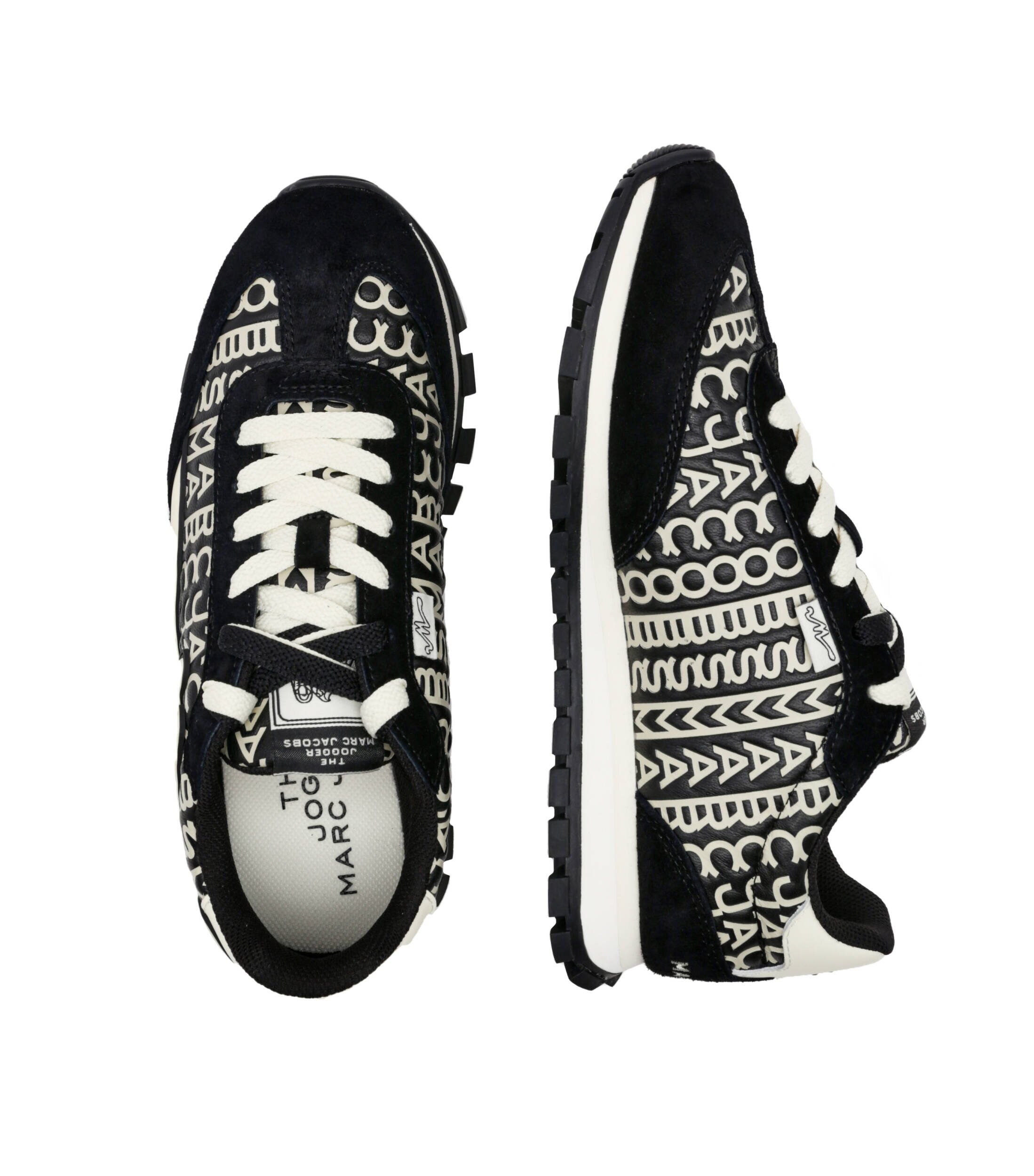 MARC JACOBS Sneakers cu adaos de piele