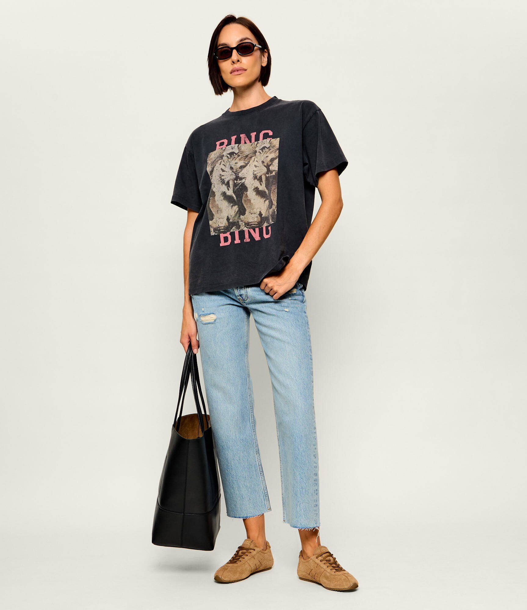 MARC JACOBS Sneakers The 400 Bleecker | piele întoarsă