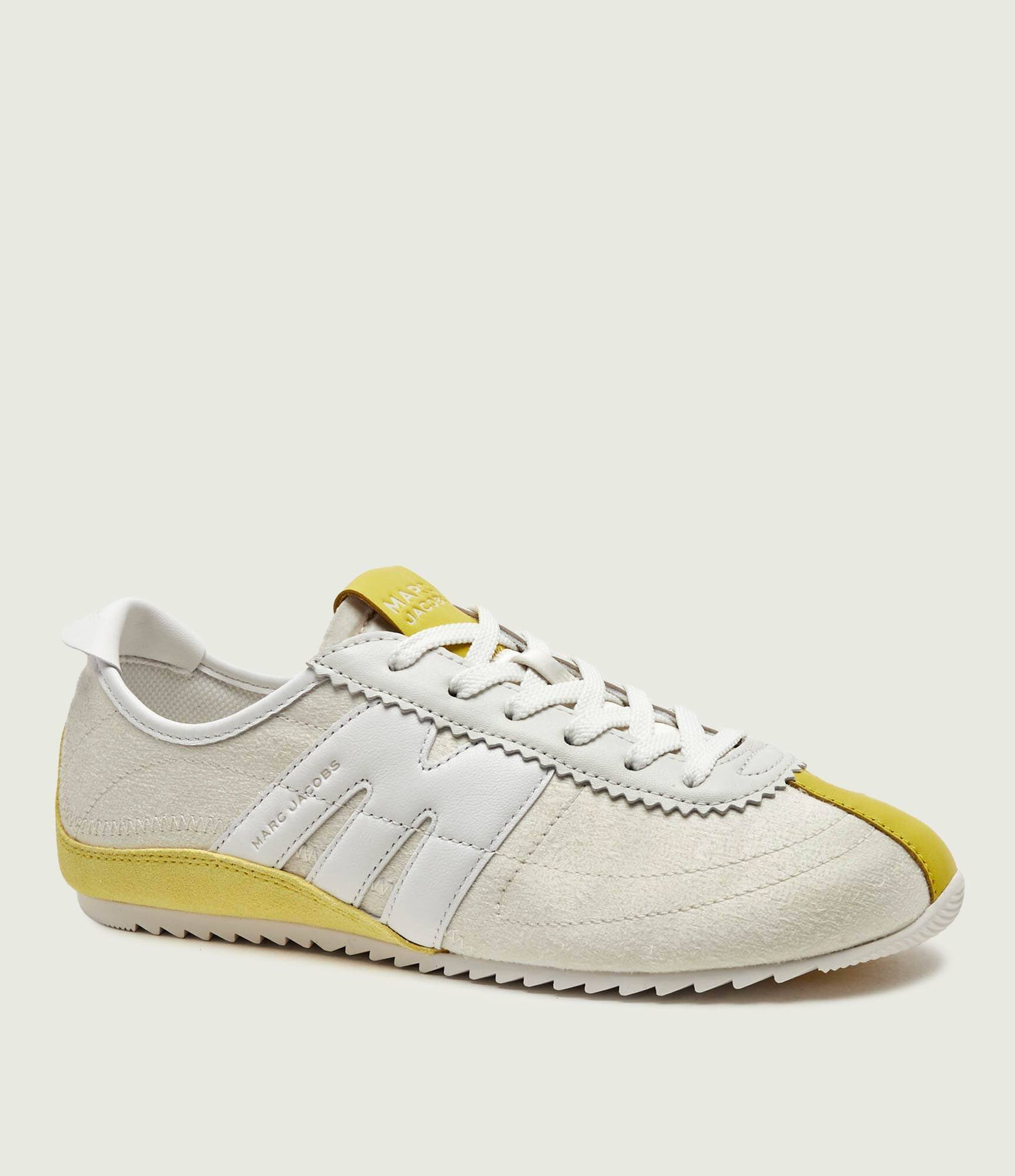 MARC JACOBS Sneakers The 400 Bleecker | piele întoarsă cu adaos de piele