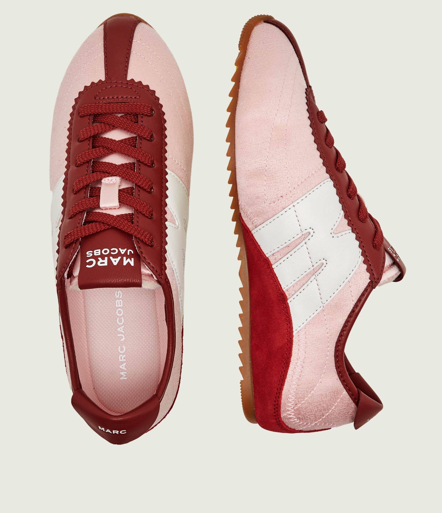 MARC JACOBS Sneakers The 400 Bleecker | piele întoarsă cu adaos de piele