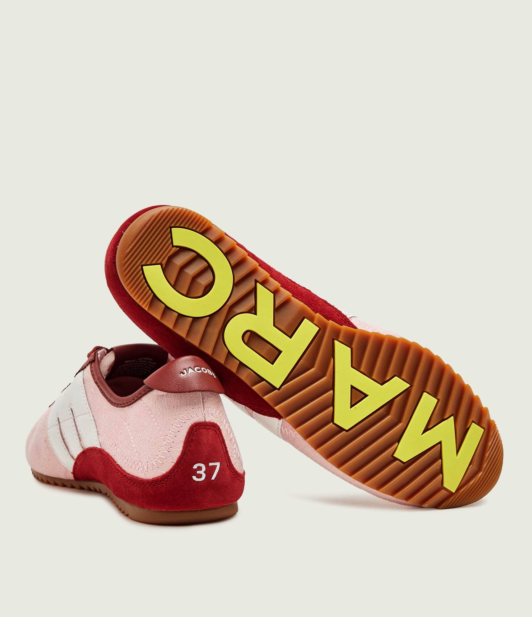 MARC JACOBS Sneakers The 400 Bleecker | piele întoarsă cu adaos de piele