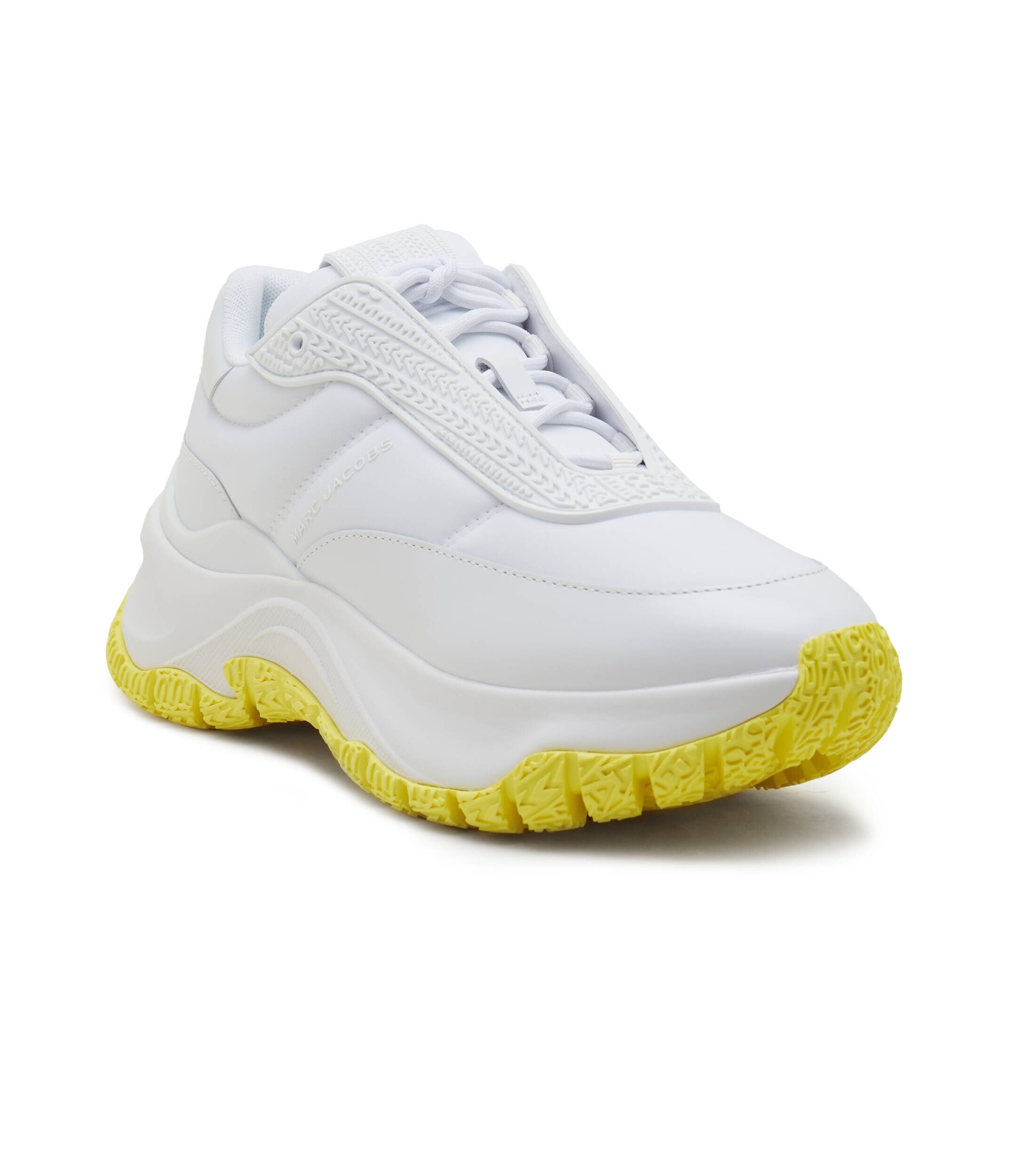 MARC JACOBS Sneakers The Lazy Runner cu adaos de piele