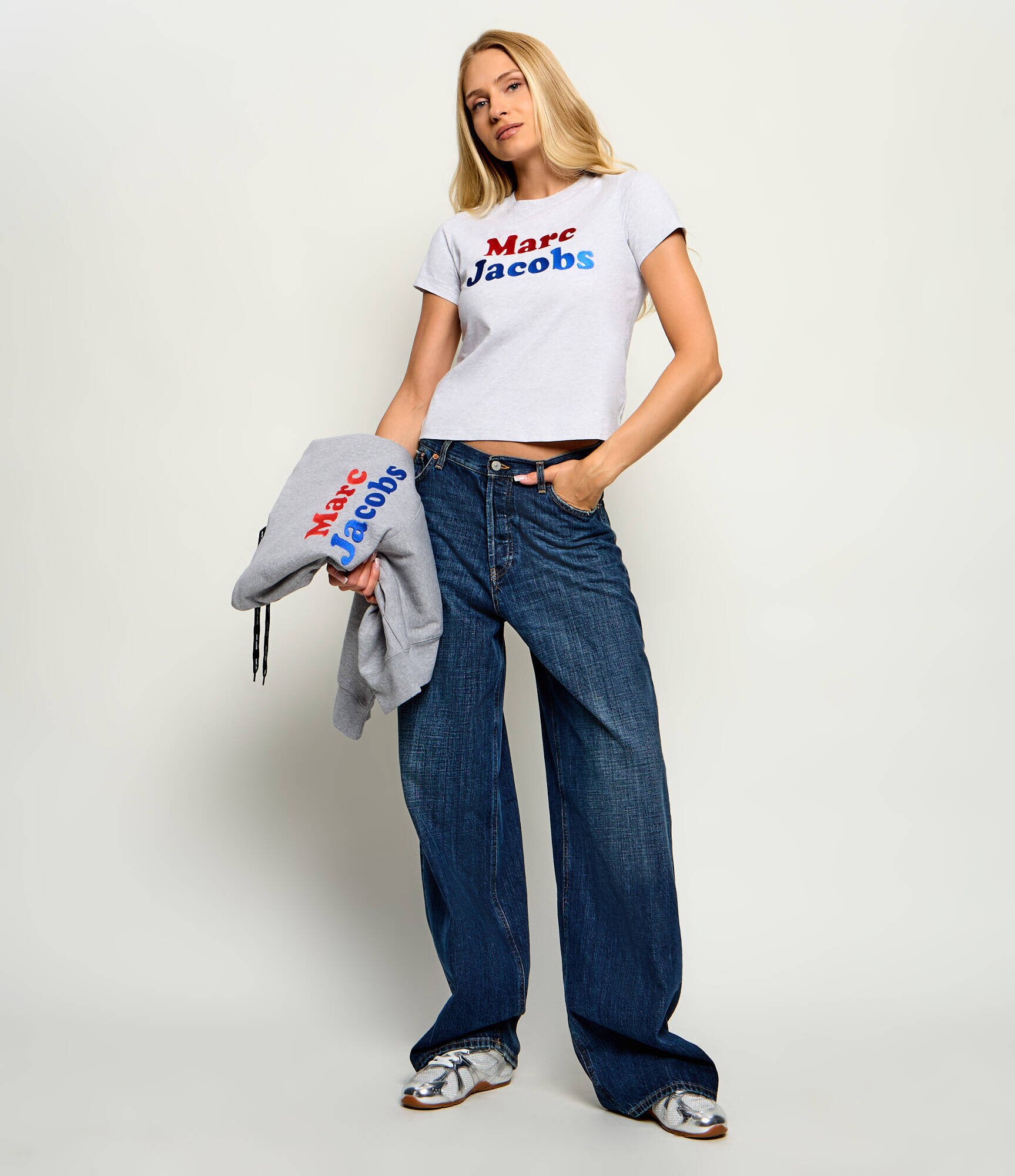 MARC JACOBS Tricou Canal St Logo | Slim Fit
