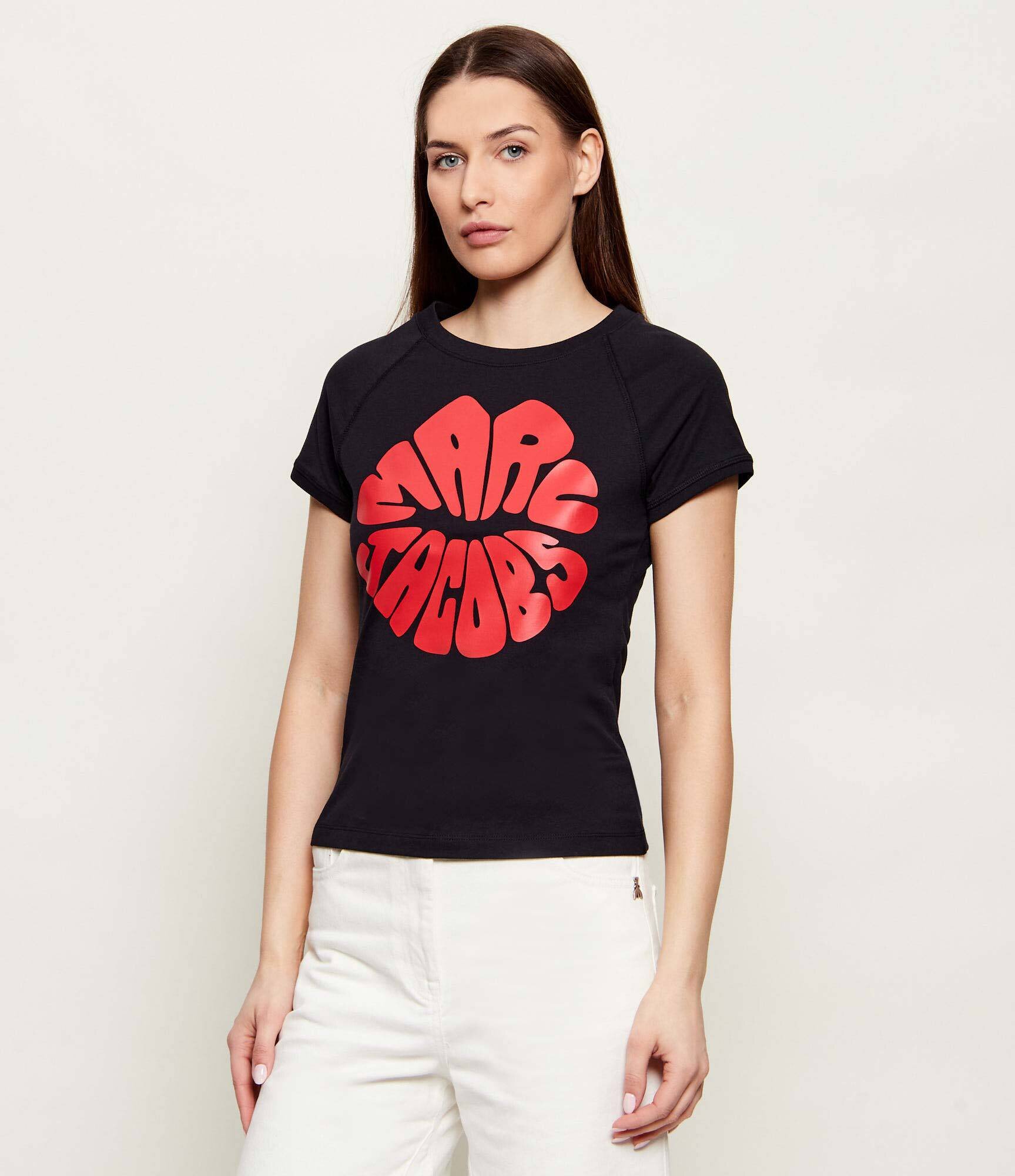 MARC JACOBS Tricou Marc Kiss Shrunken | Slim Fit